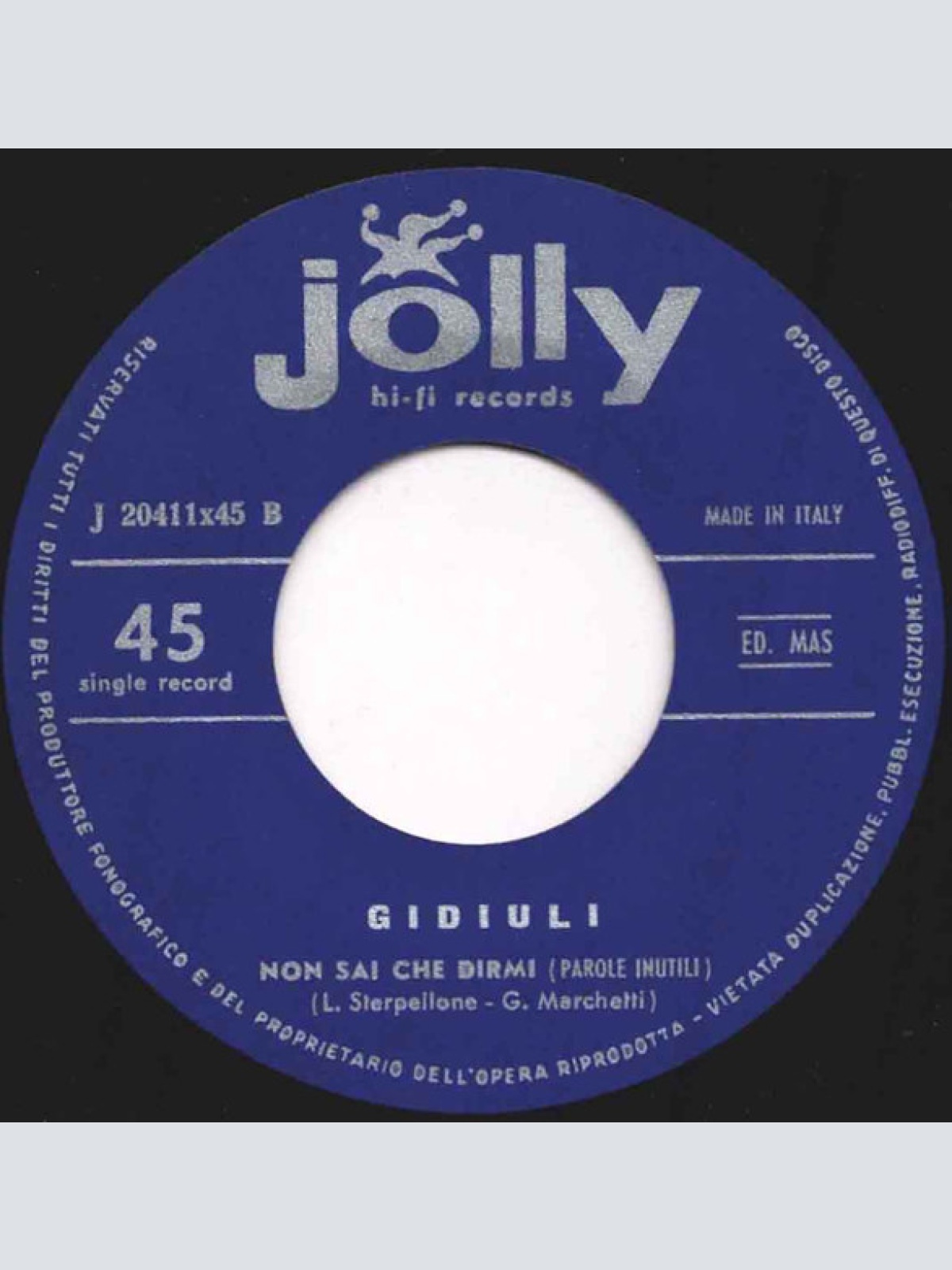 Vinyl / Gidiuli - Tanto