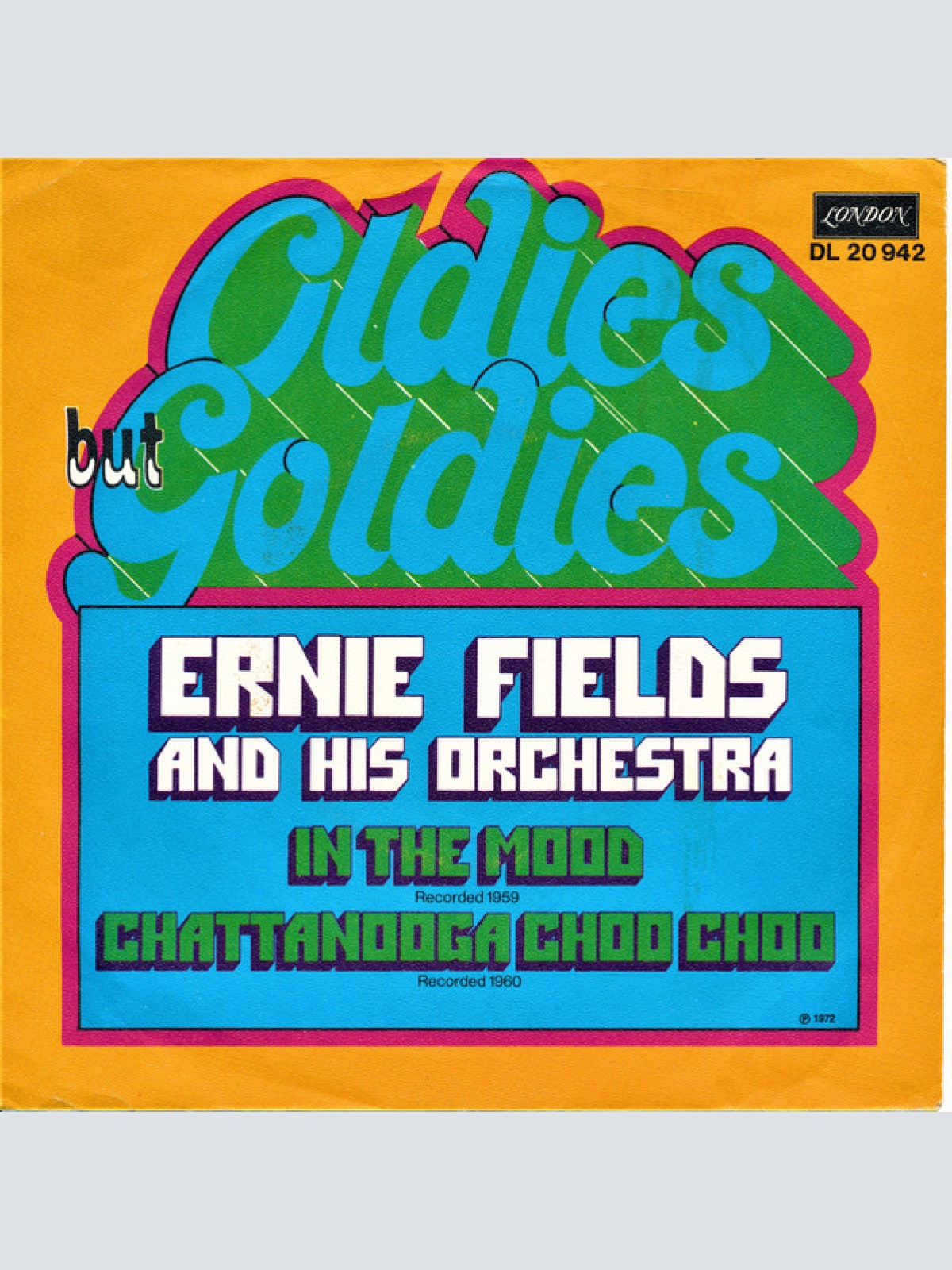 Vinyl / Ernie Fields And His Orchestra* - In The Mood / Chattanooga Choo Choo