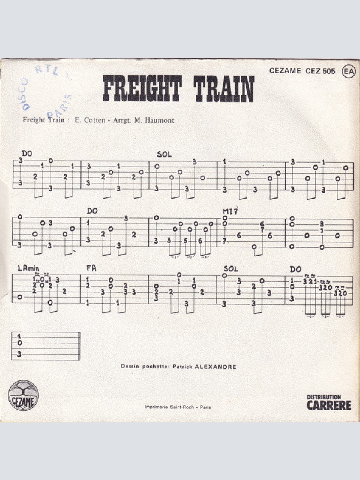 Vinyl / Michel Haumont - Freight Train