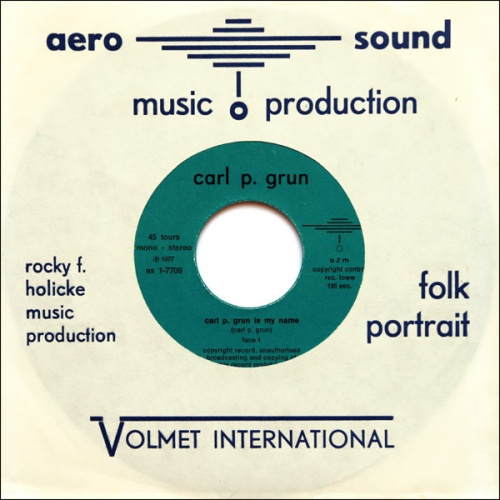 Vinyl / Carl P. Grun - Carl P. Grun Is My Name