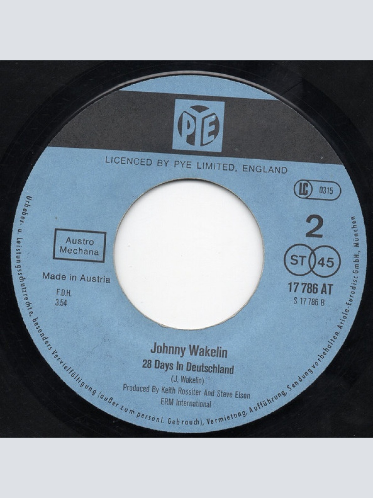 Vinyl / Johnny Wakelin - Dr. Frankenstein's Disco Party