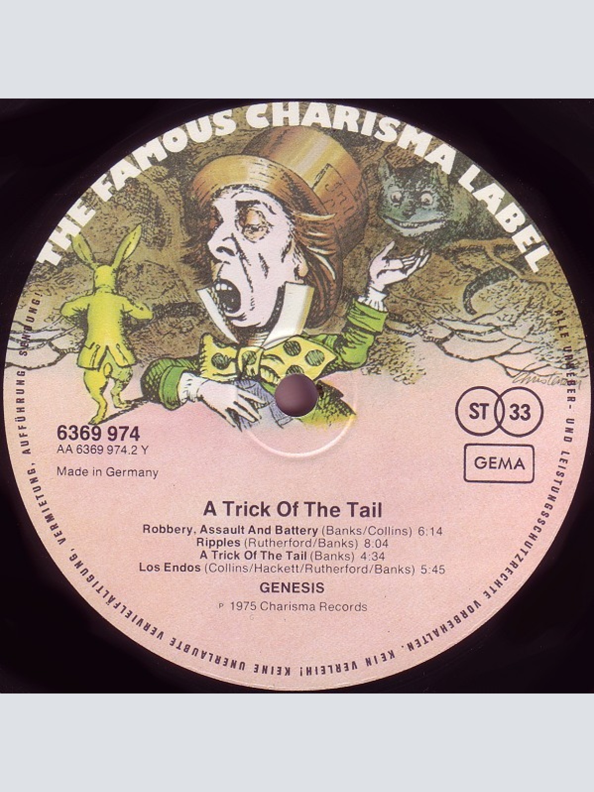 Vinyl / Genesis - A Trick Of The Tail