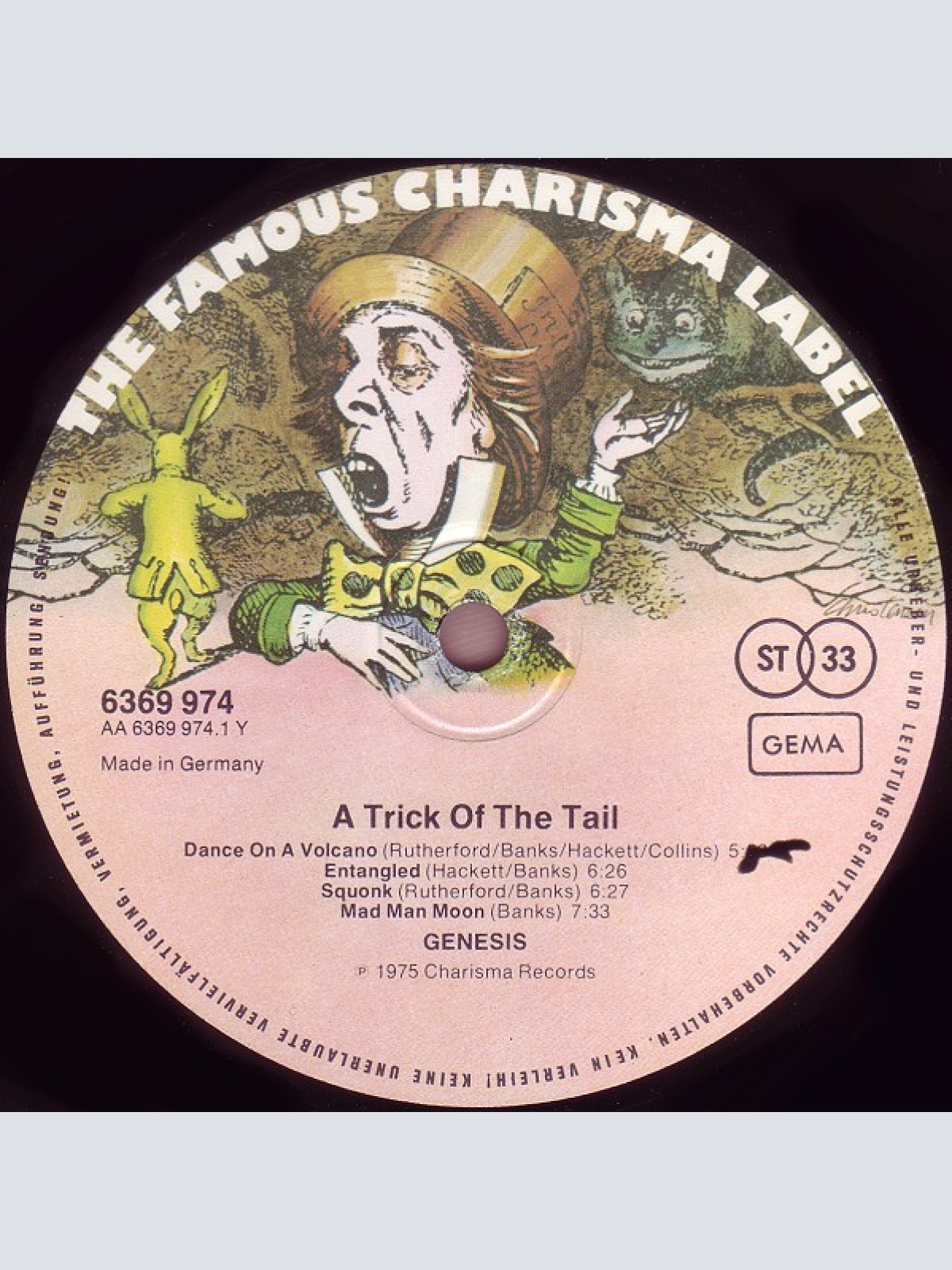 Vinyl / Genesis - A Trick Of The Tail