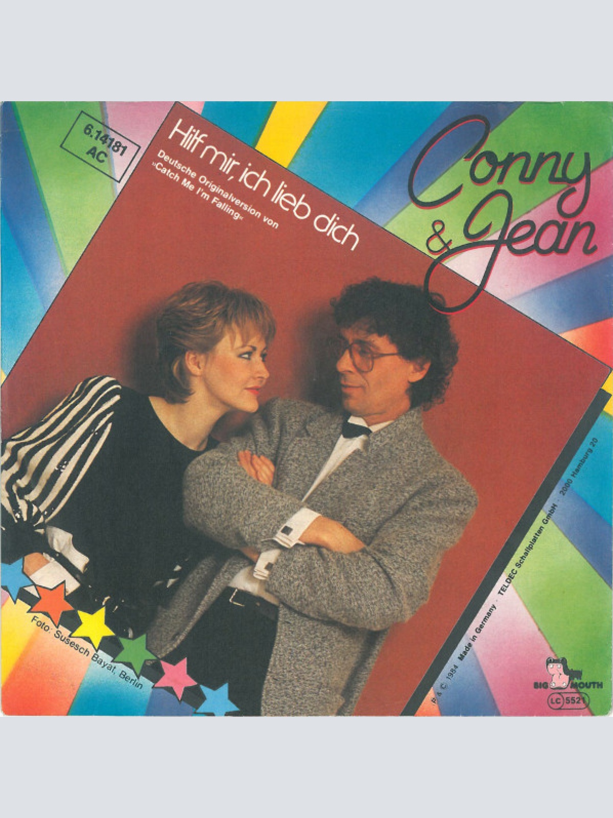 Vinyl / Conny & Jean - Hilf Mir, Ich Lieb Dich