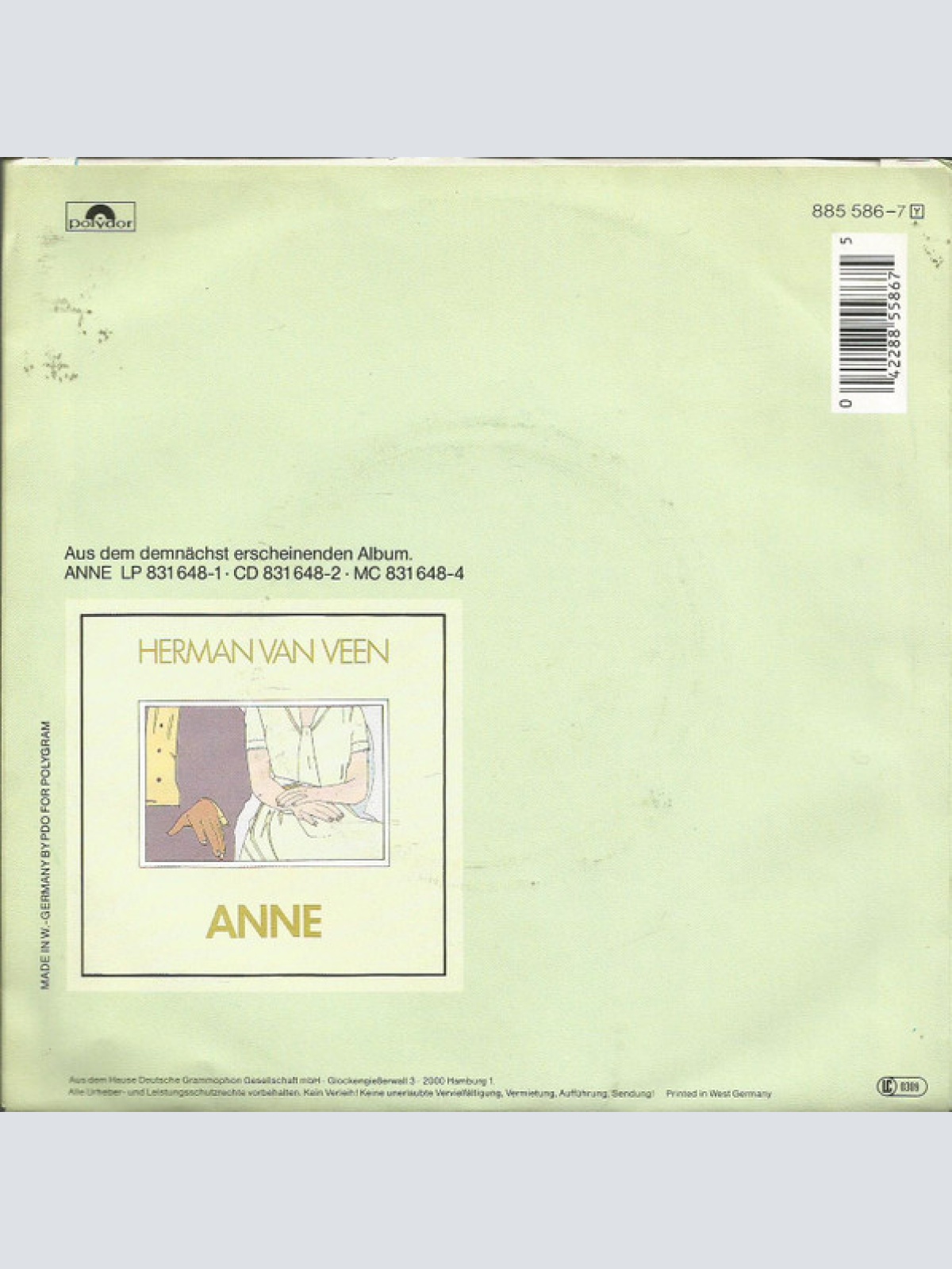 Vinyl / Herman van Veen - Anne