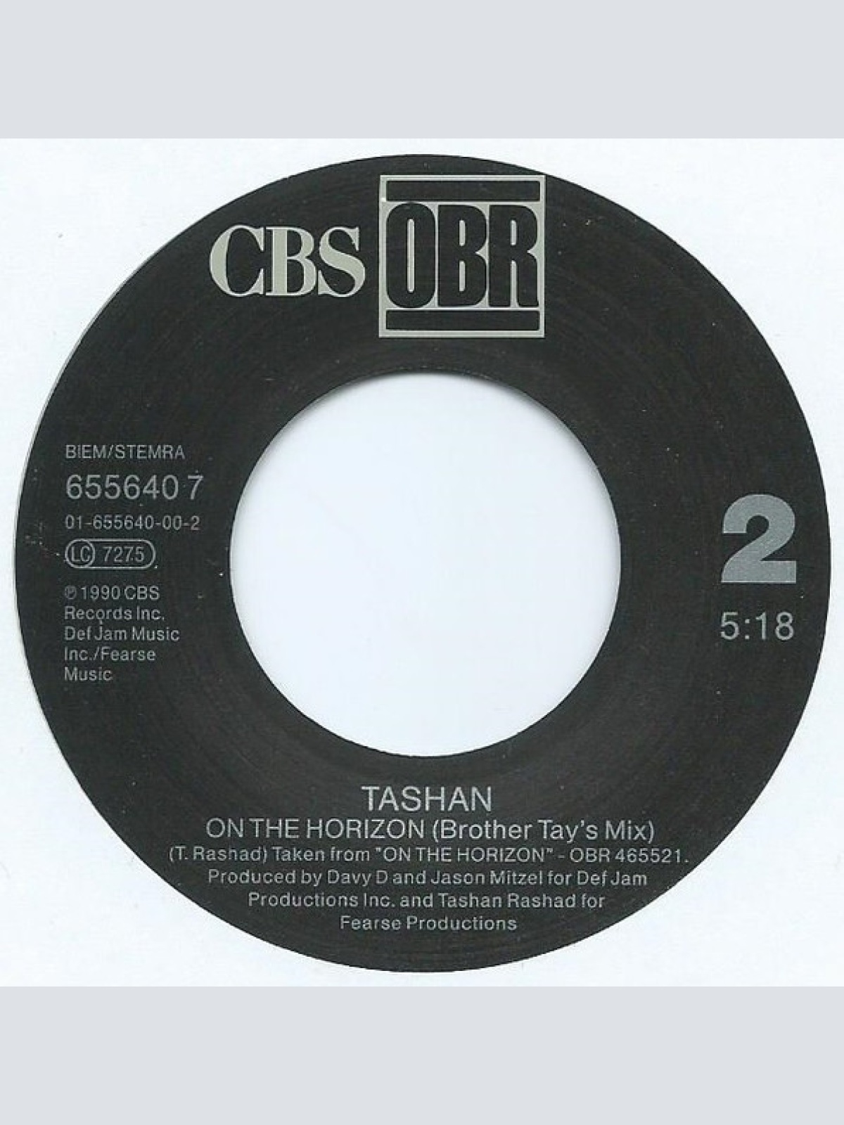 Vinyl / Tashan - Black Man