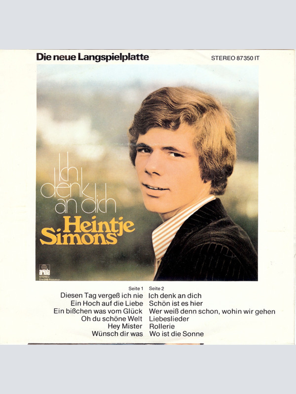Vinyl / Heintje Simons* - Ihr Habt Nie Die Sterne Gezählt / Das Lied Der Inseln