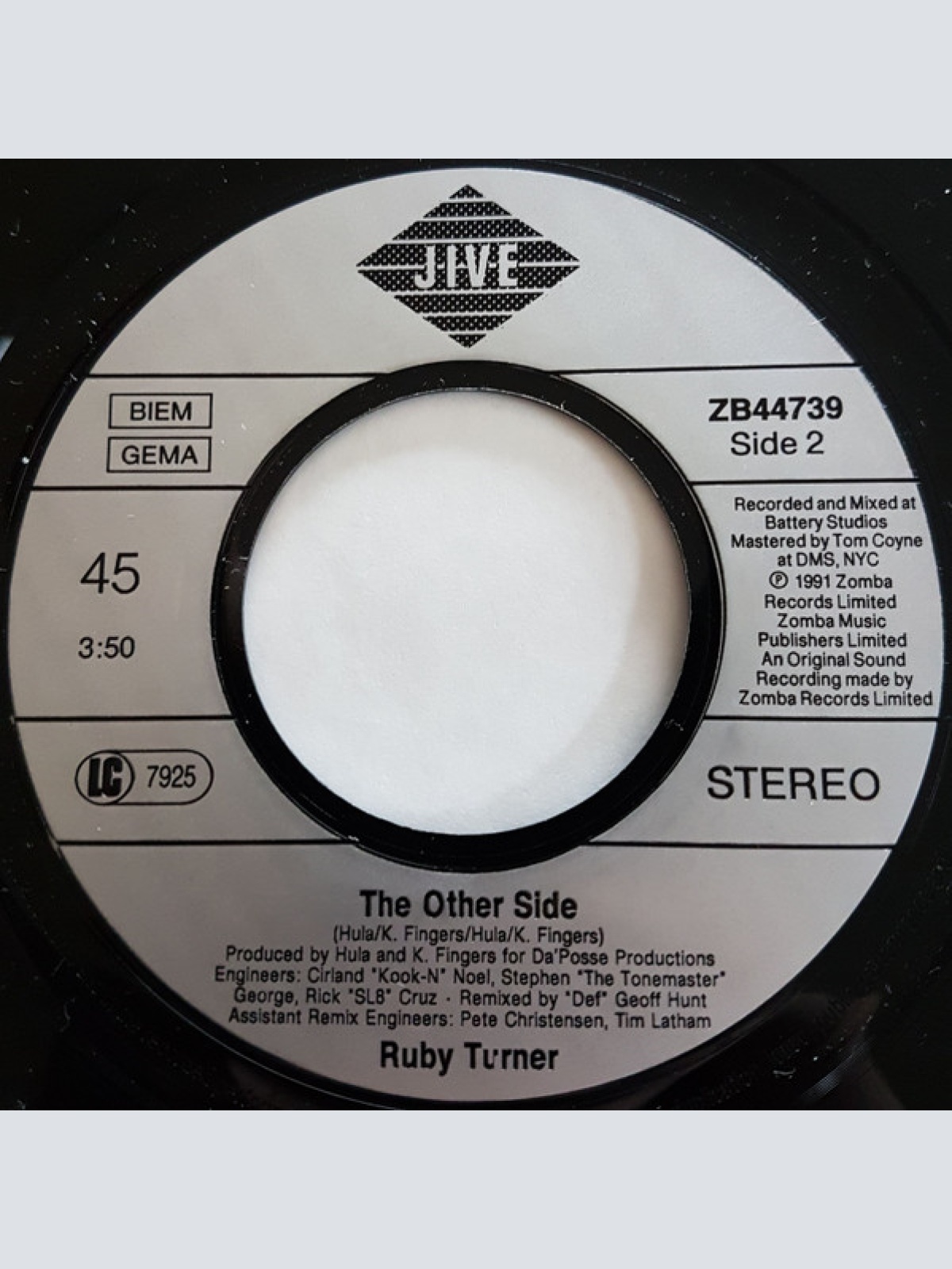 Vinyl / Ruby Turner - The Vibe Is Right