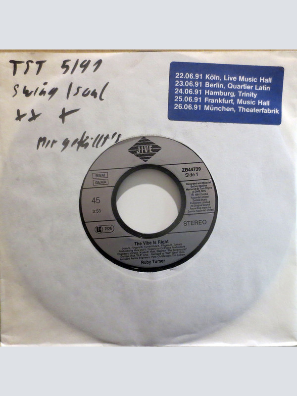 Vinyl / Ruby Turner - The Vibe Is Right