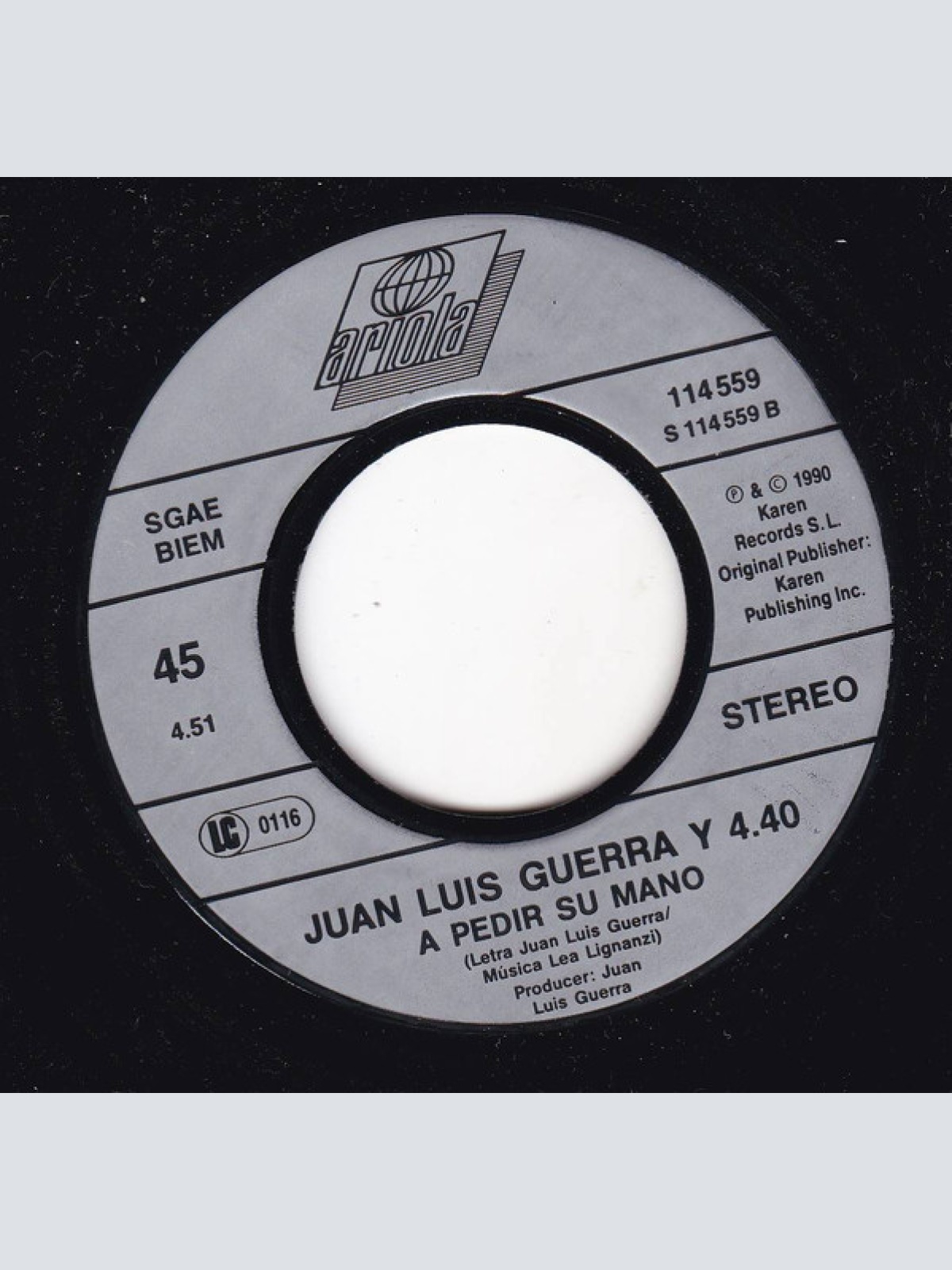 Vinyl / Juan Luis Guerra Y 4;40* - Burbujas De Amor