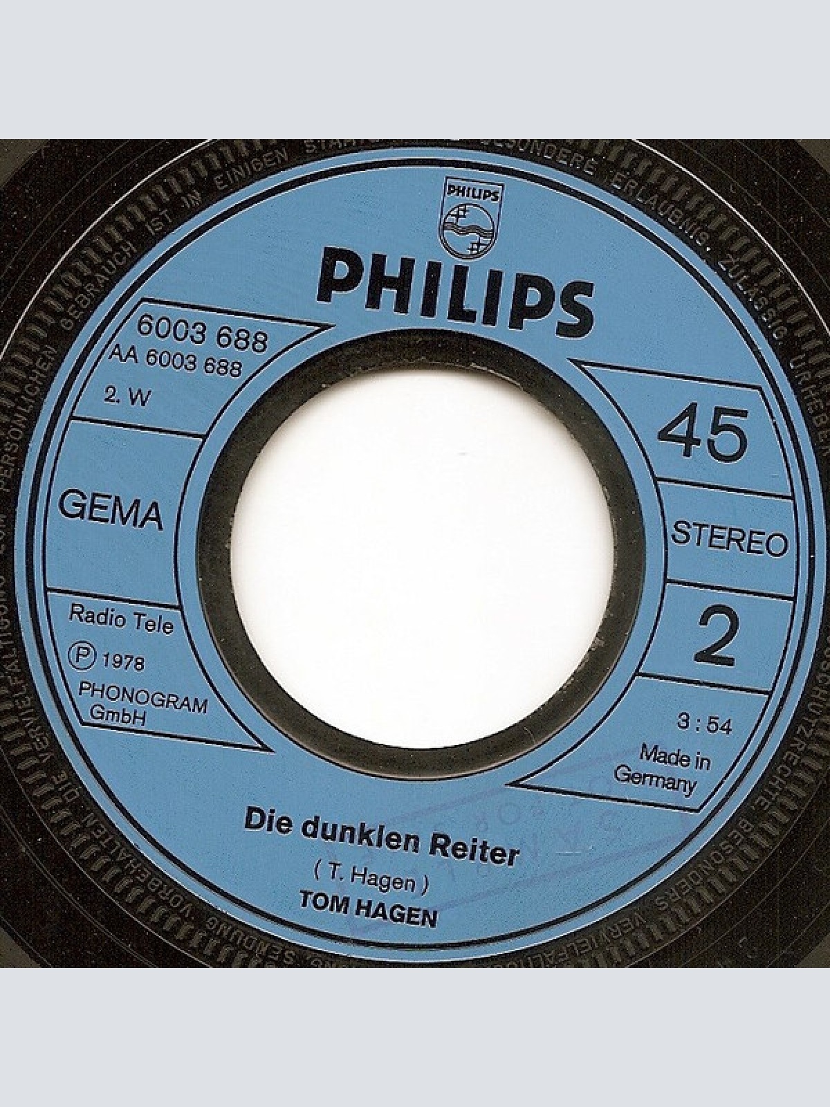 Vinyl / Tom Hagen (5) - Die Alte Laube Im Garten