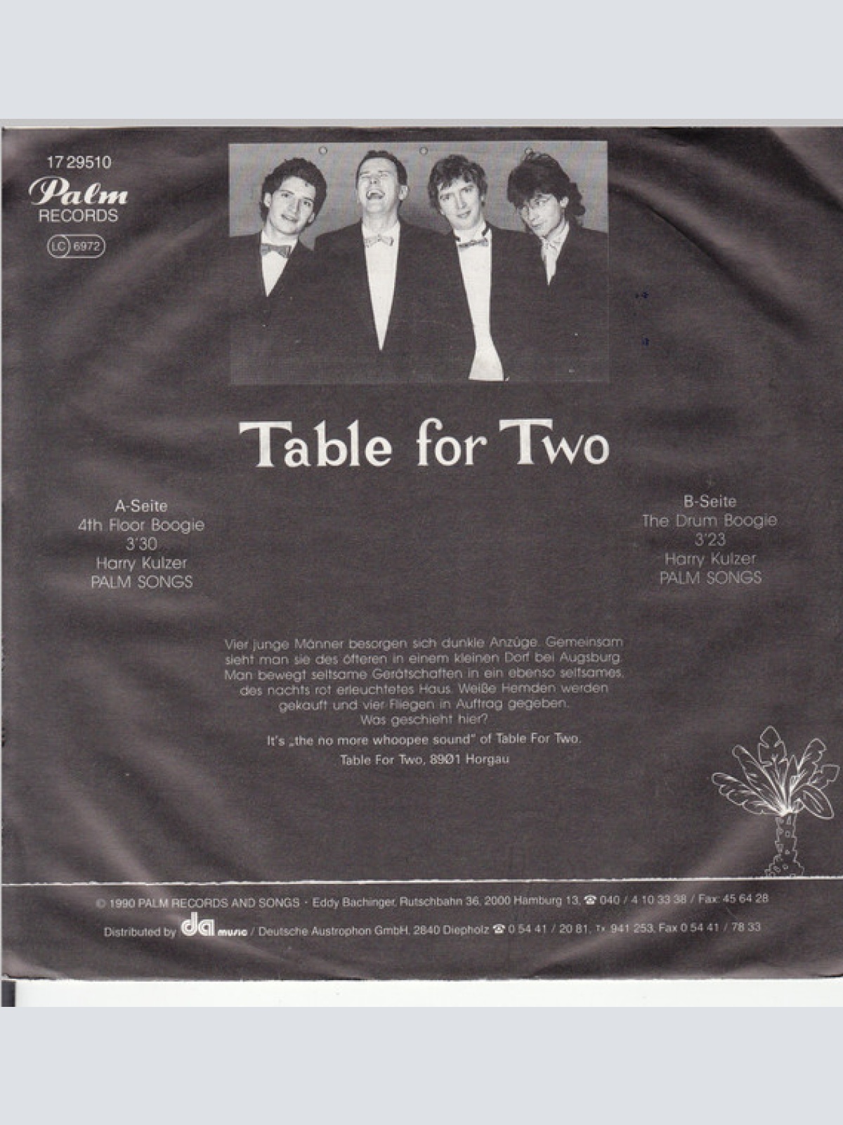 Vinyl / Table For Two - 4th Floor Boogie