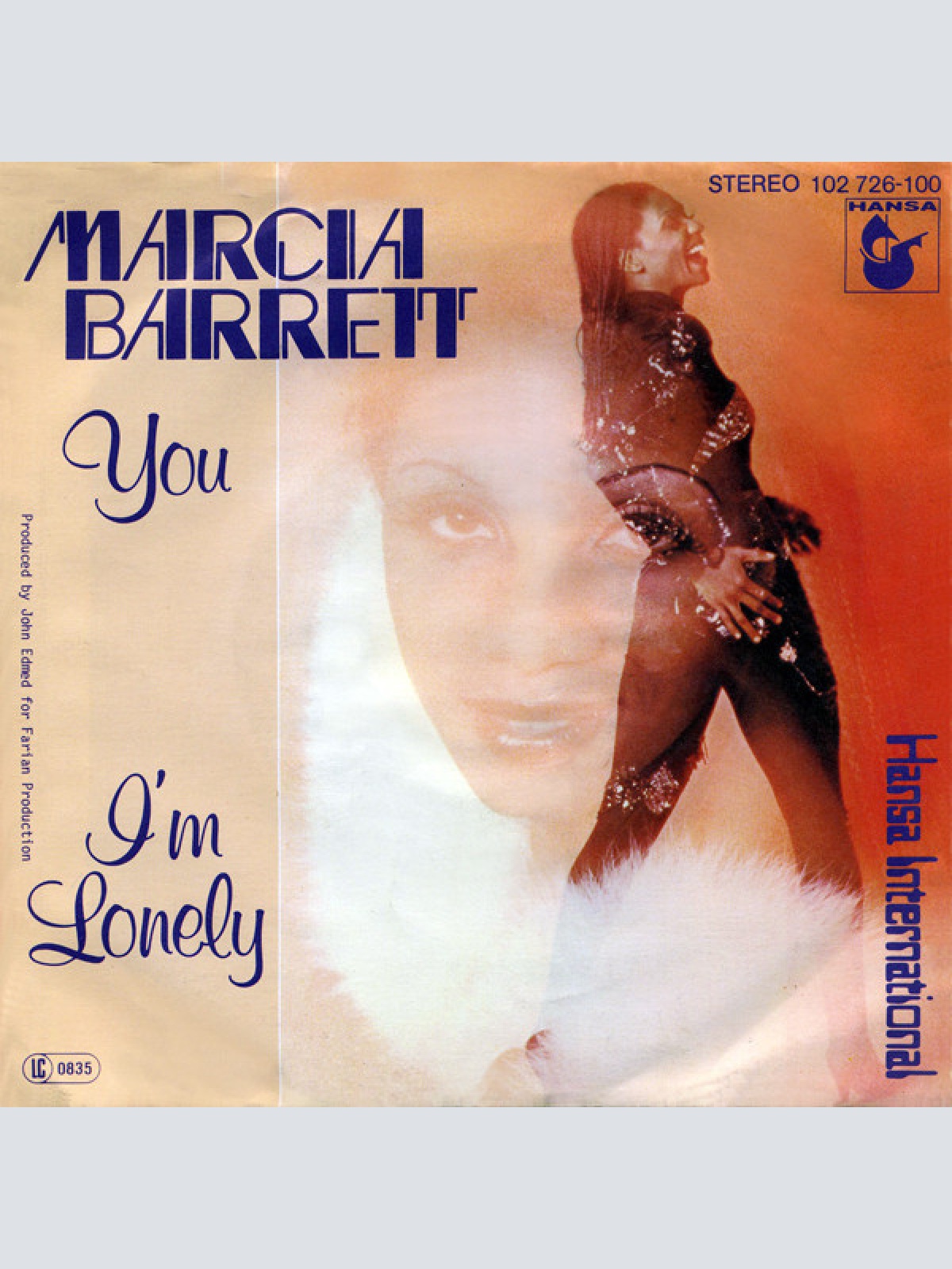 Vinyl / Marcia Barrett - You / I'm Lonely