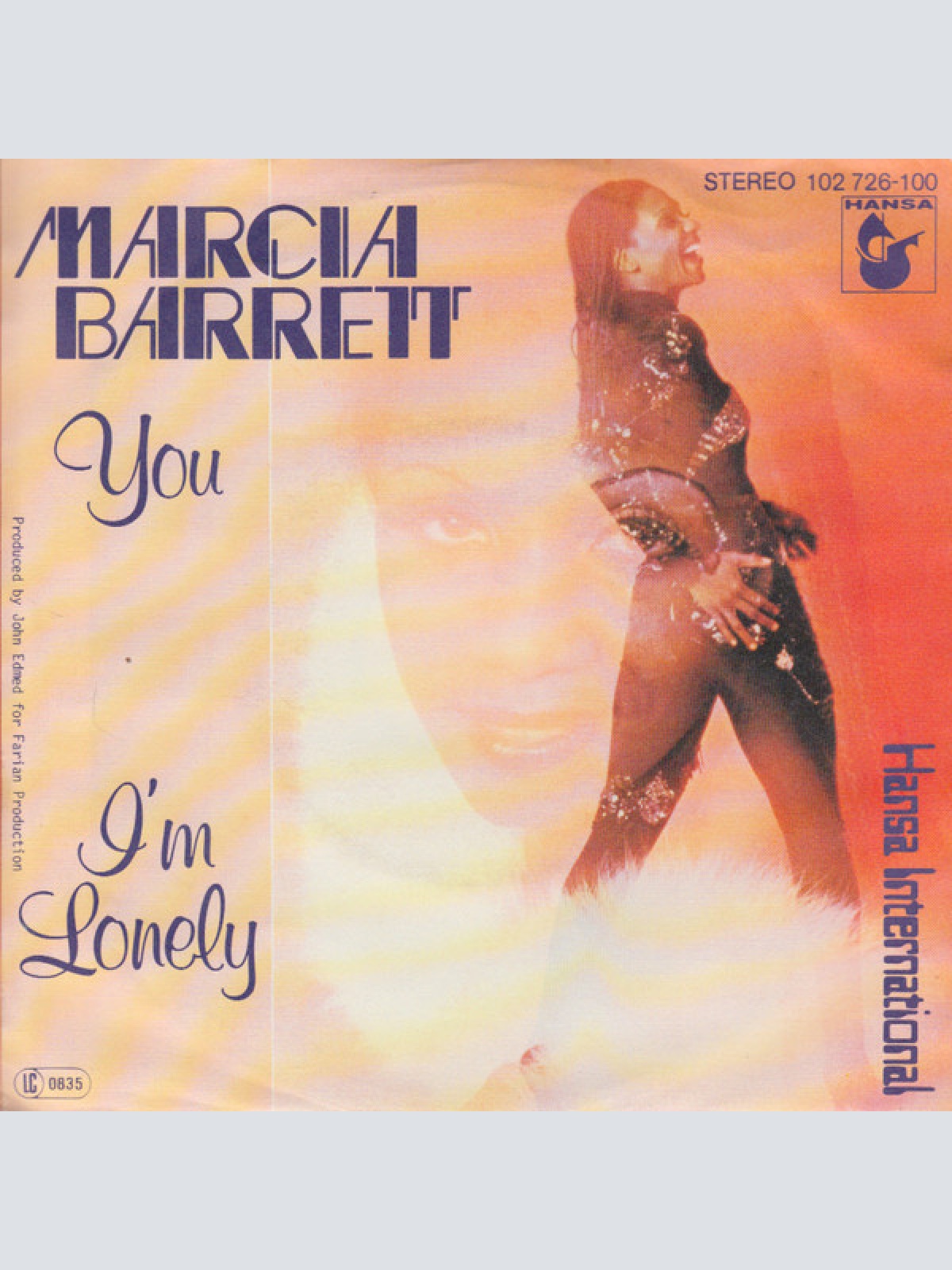 Vinyl / Marcia Barrett - You / I'm Lonely