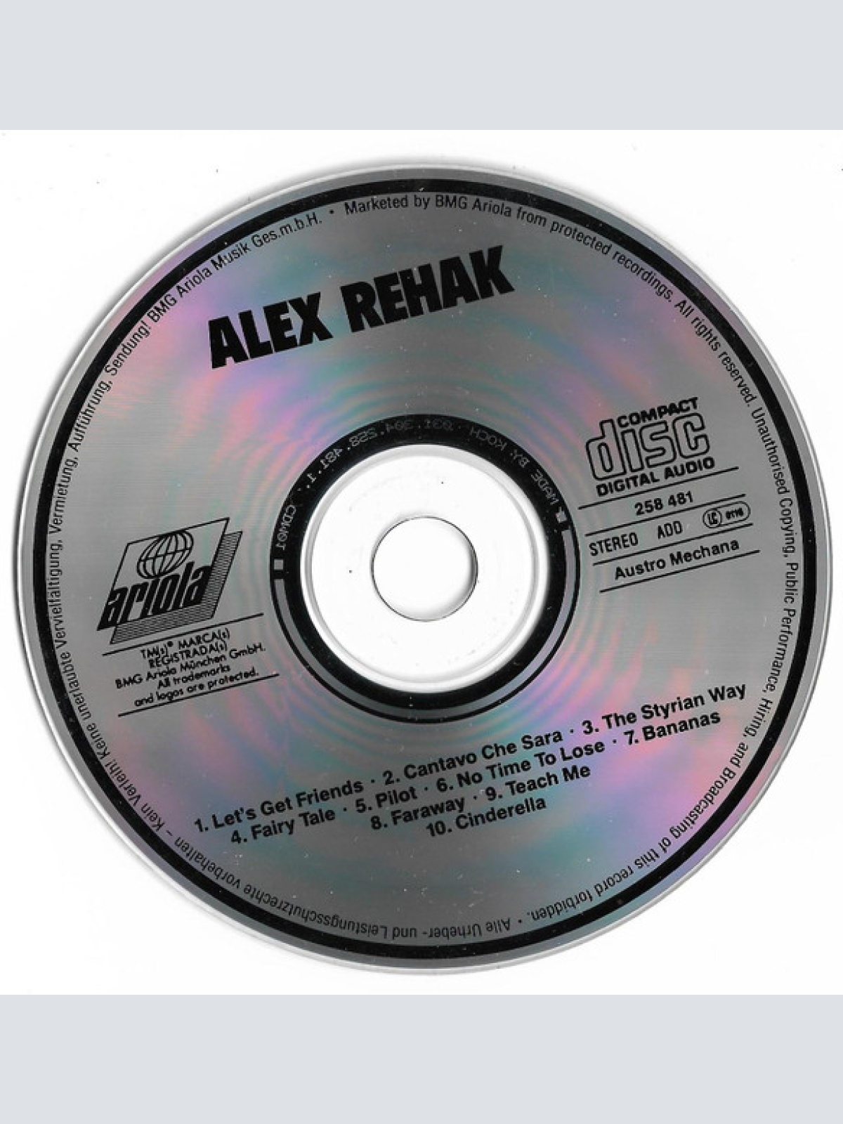 CD / Alex Rehak - Alex Rehak
