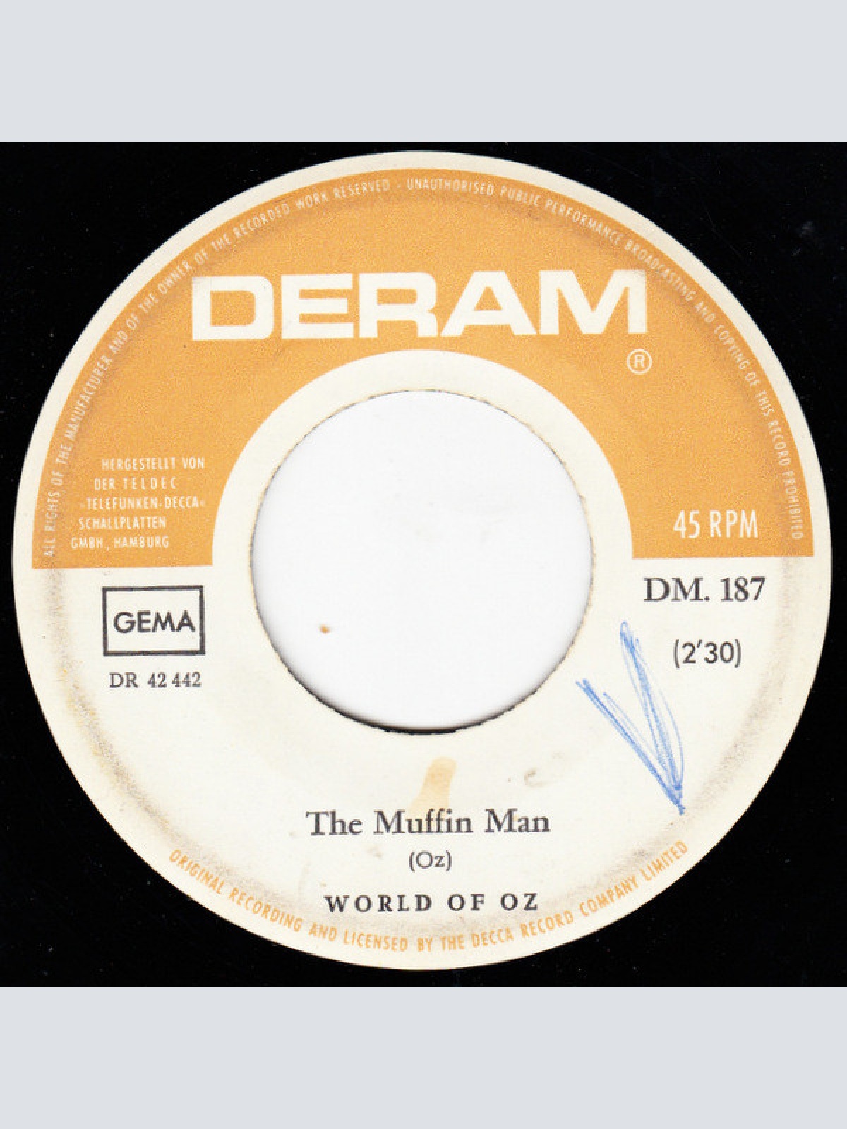 Vinyl / World Of Oz* - The Muffin Man