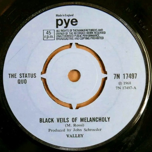 Vinyl / The Status Quo* - Black Veils Of Melancholy