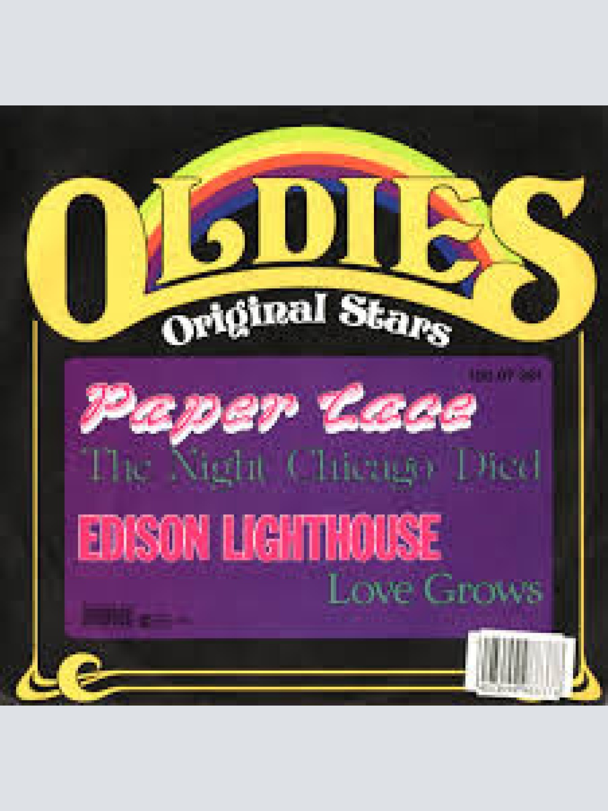 Vinyl / Paper Lace / Edison Lighthouse - The Night Chicago Died / Love Grows