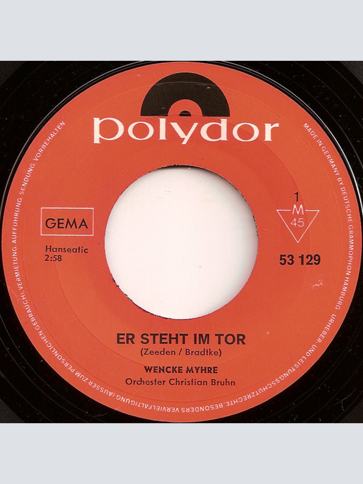 Vinyl / Wencke Myhre - Er Steht Im Tor