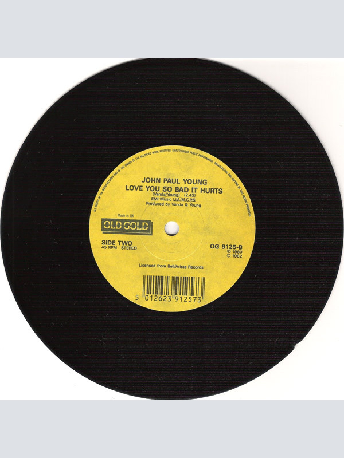 Vinyl / John Paul Young - Love Is In The Air