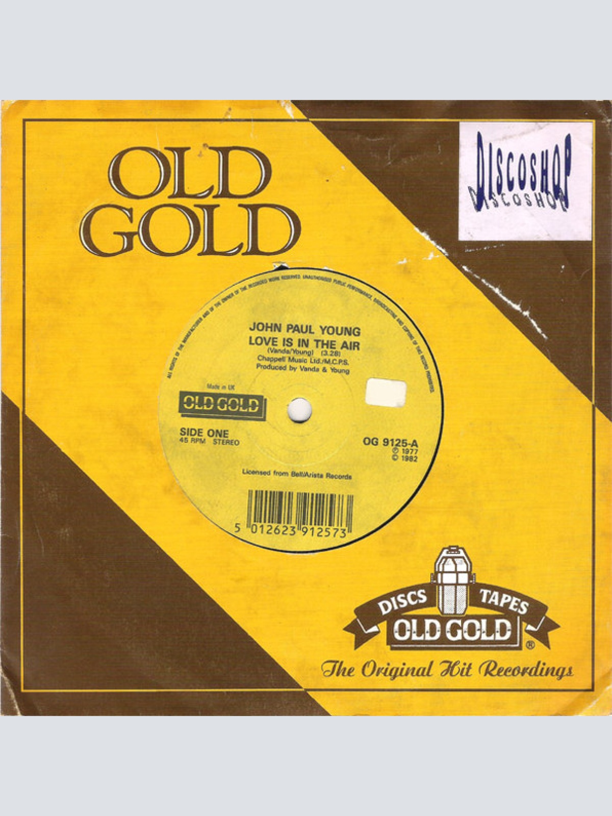 Vinyl / John Paul Young - Love Is In The Air