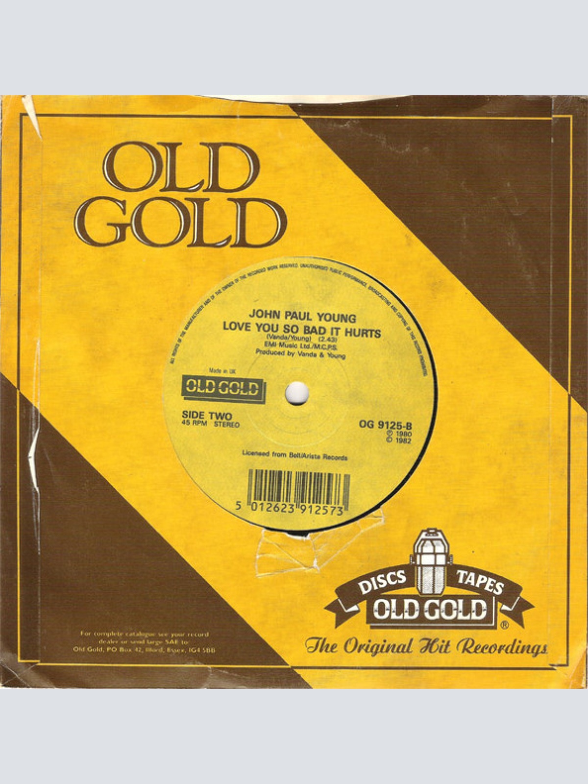 Vinyl / John Paul Young - Love Is In The Air