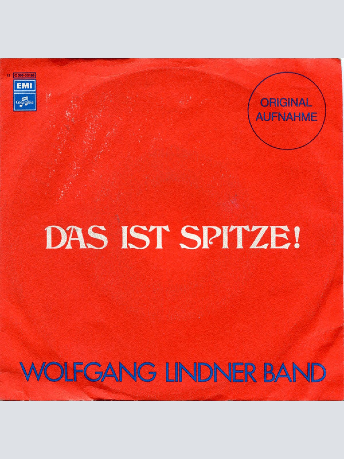 Vinyl / Wolfgang Lindner Band - Aber Dich Gibt's Nur Einmal Für Mich (Es Gibt Millionen Von Sternen)