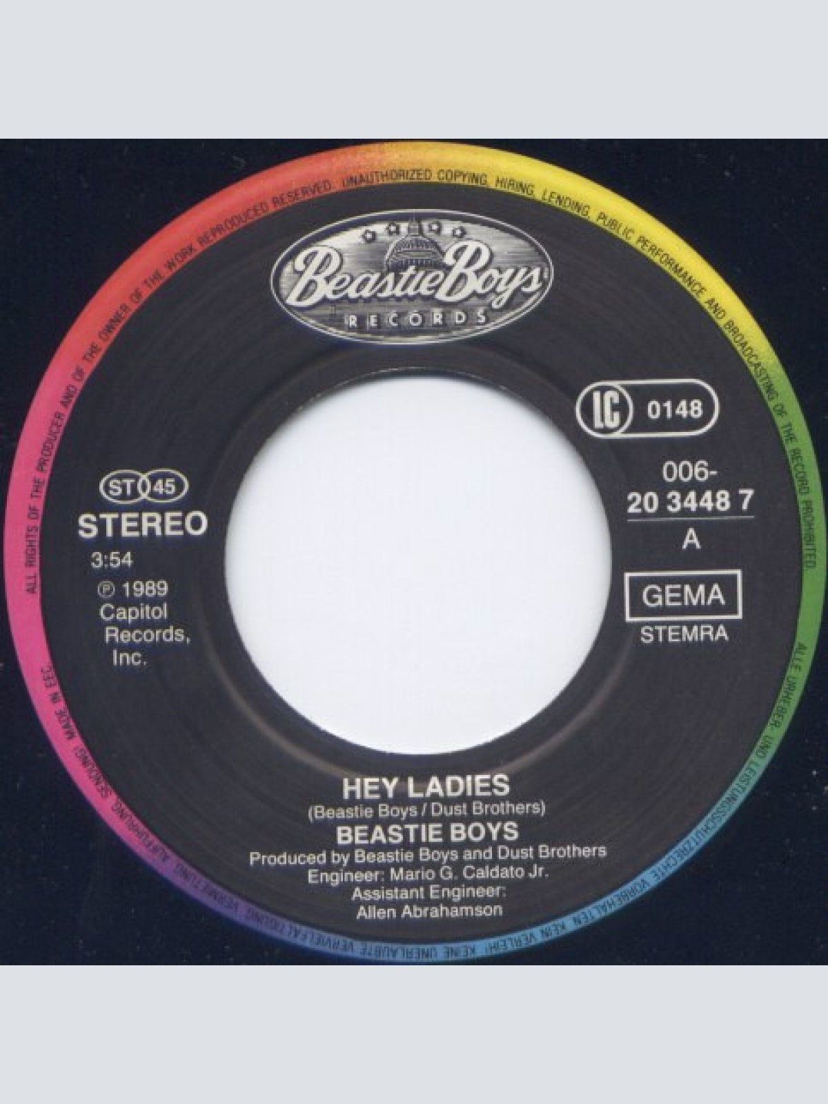 Vinyl / Beastie Boys - Hey Ladies