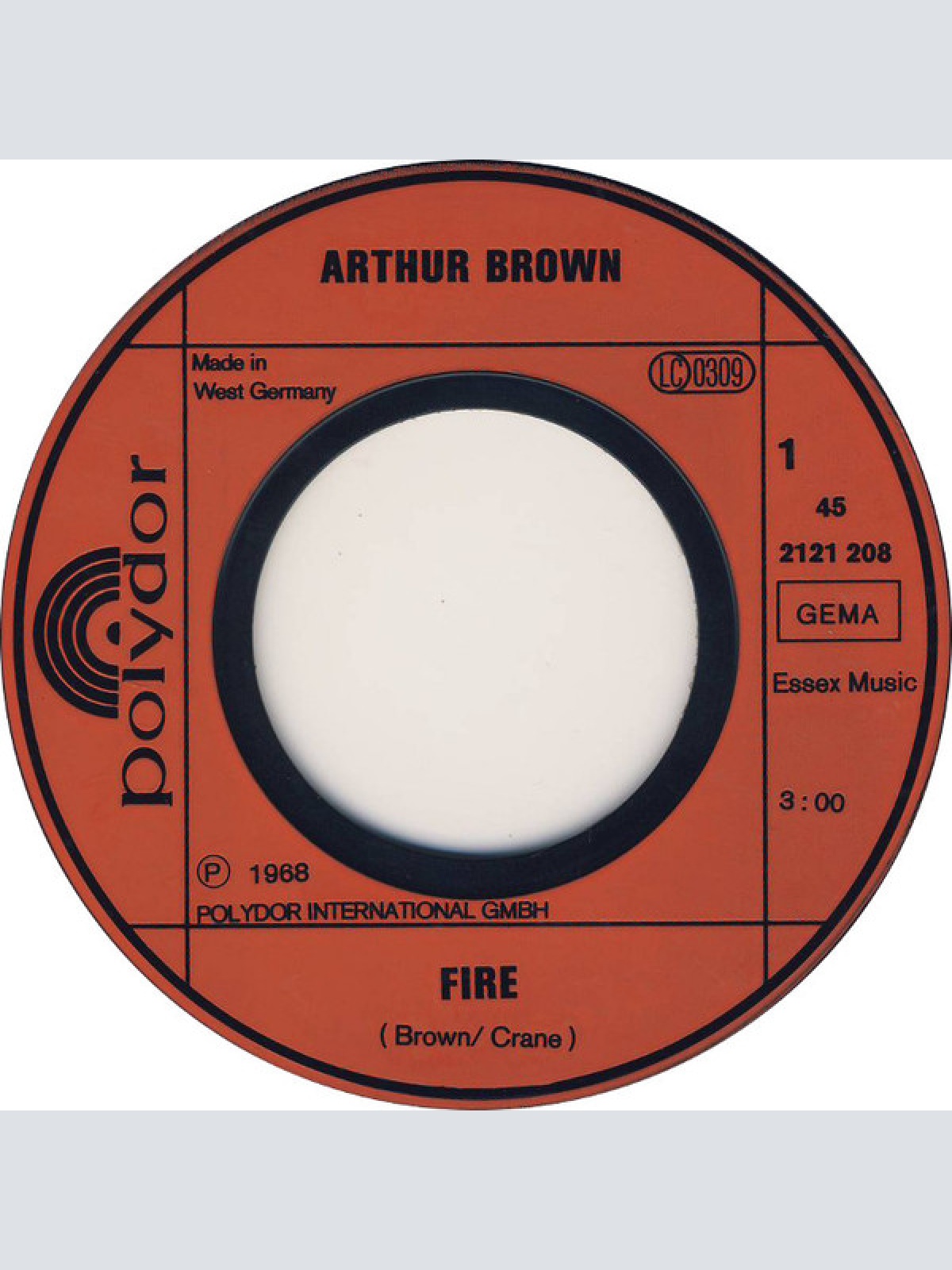 Vinyl / Arthur Brown* - Fire / I Put A Spell On You