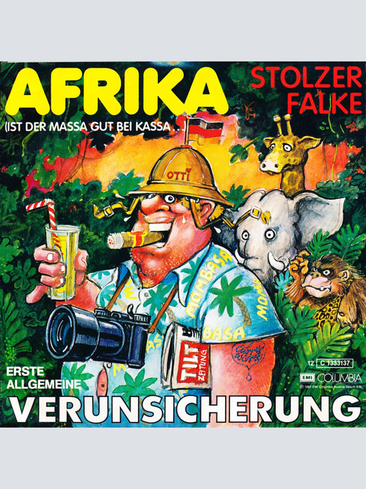 Vinyl / Erste Allgemeine Verunsicherung* - Afrika (Ist Der Massa Gut Bei Kassa...)
