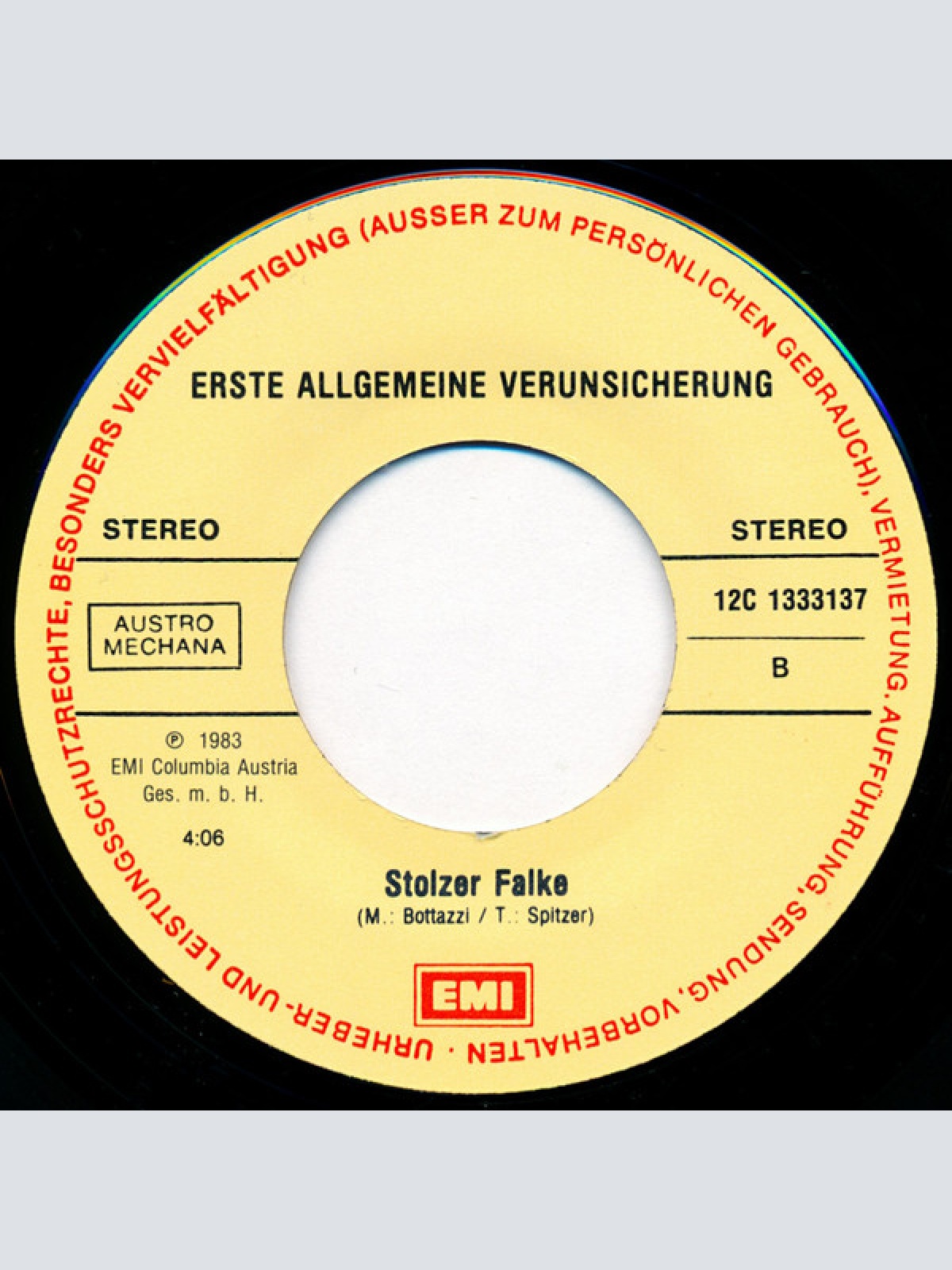 Vinyl / Erste Allgemeine Verunsicherung* - Afrika (Ist Der Massa Gut Bei Kassa...)