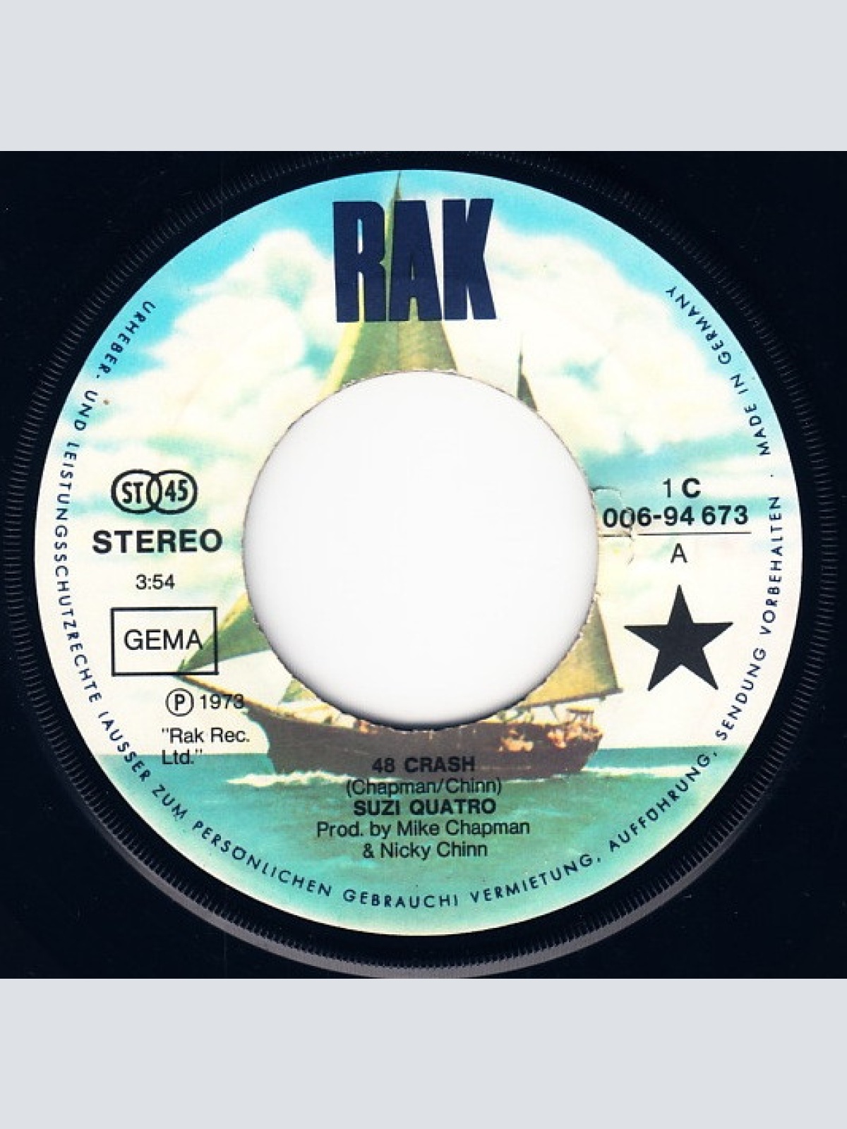 Vinyl / Suzi Quatro - 48 Crash