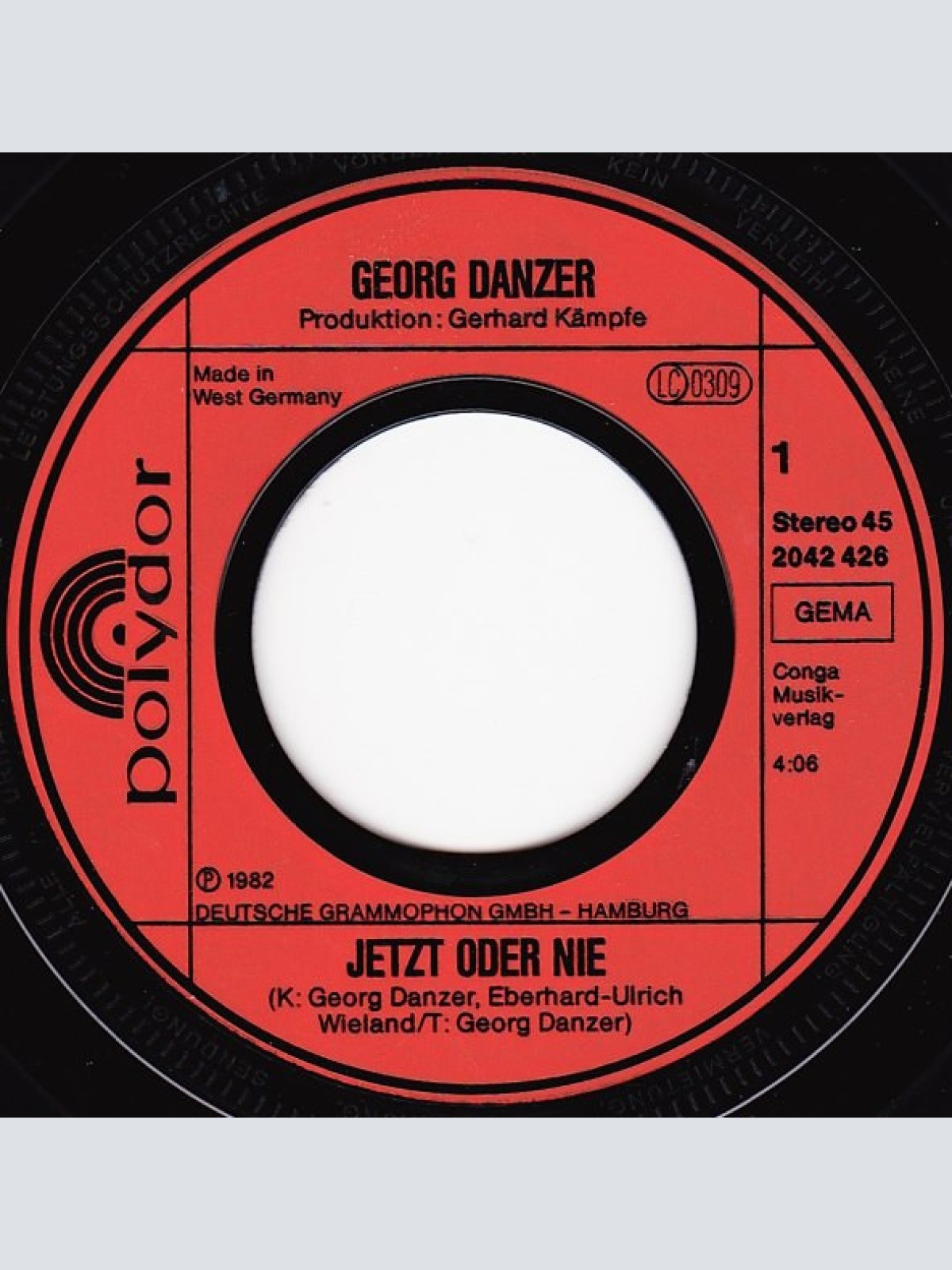 Vinyl / Georg Danzer & Band - Jetzt Oder Nie