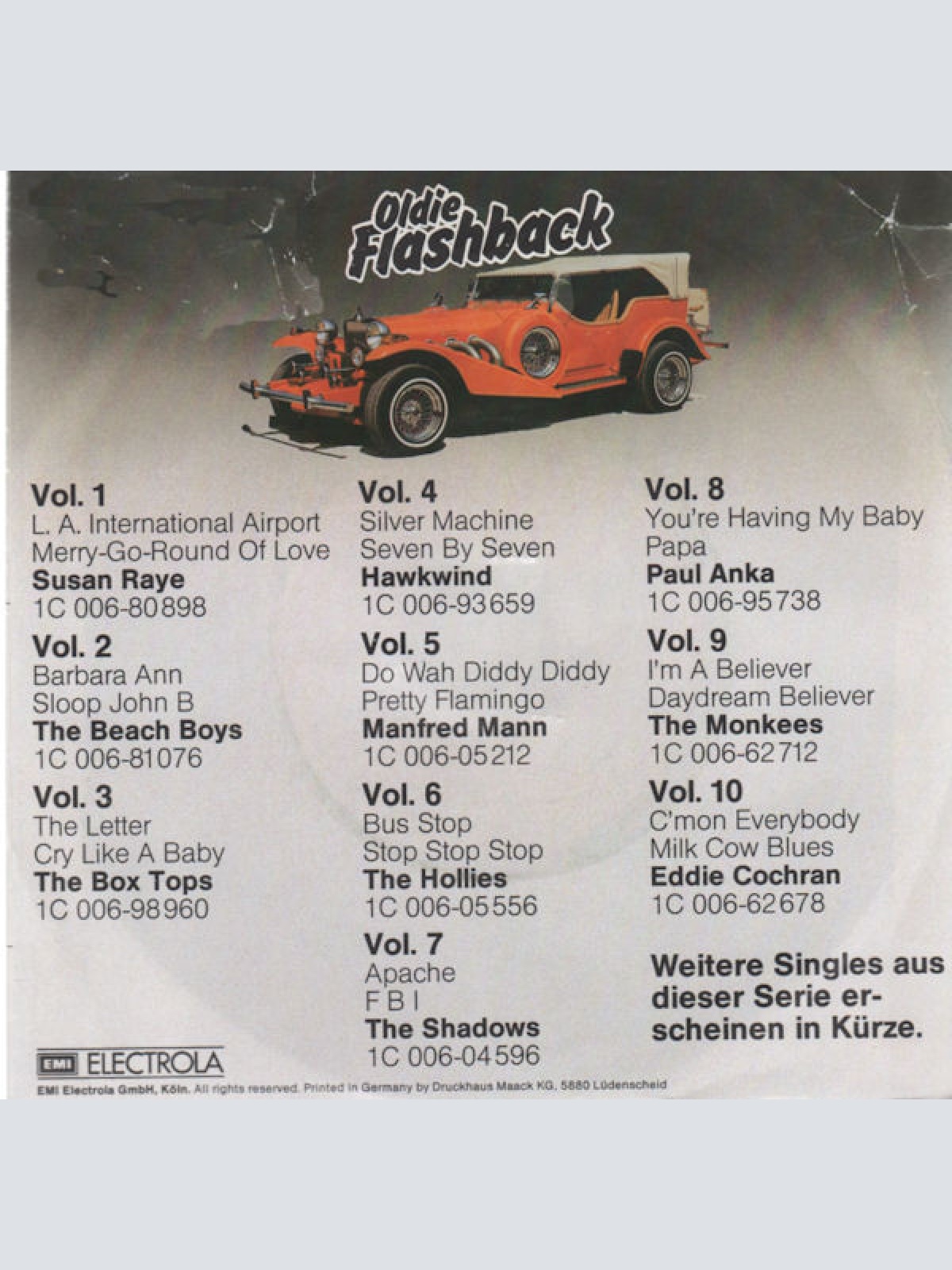 Vinyl / The Shadows - Apache / FBI