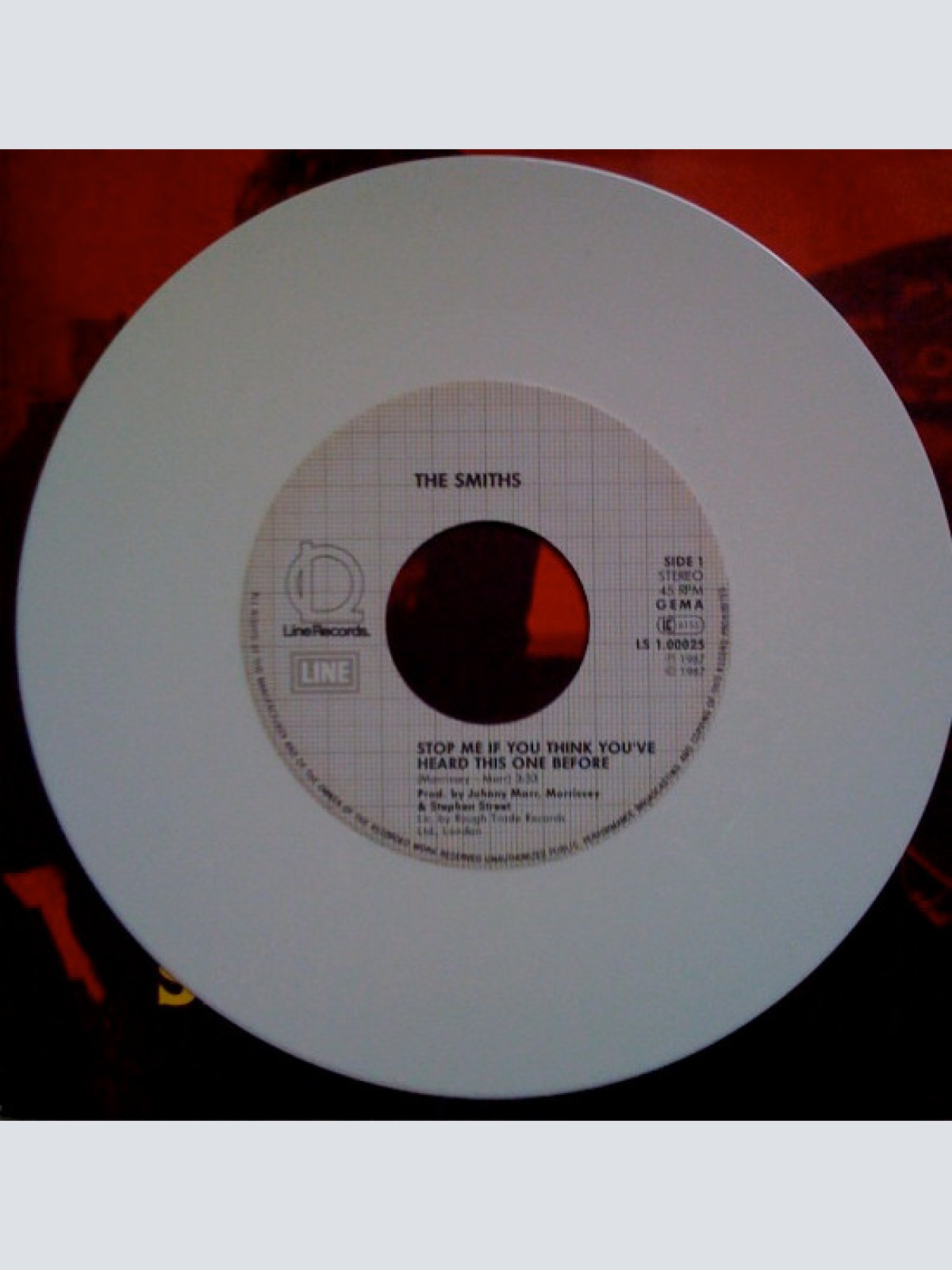 Vinyl / The Smiths - Stop Me If You Think You've Heard This One Before / Girlfriend In A Coma