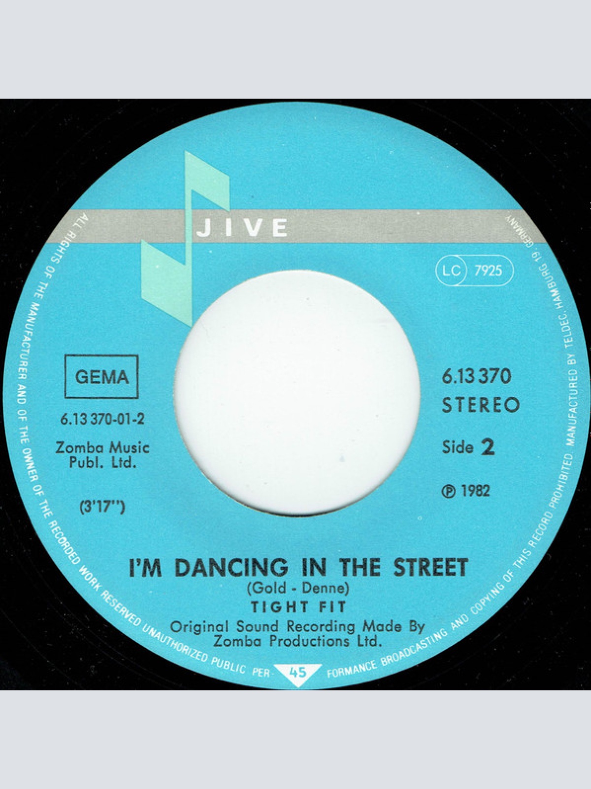 Vinyl / Tight Fit - The Lion Sleeps Tonight