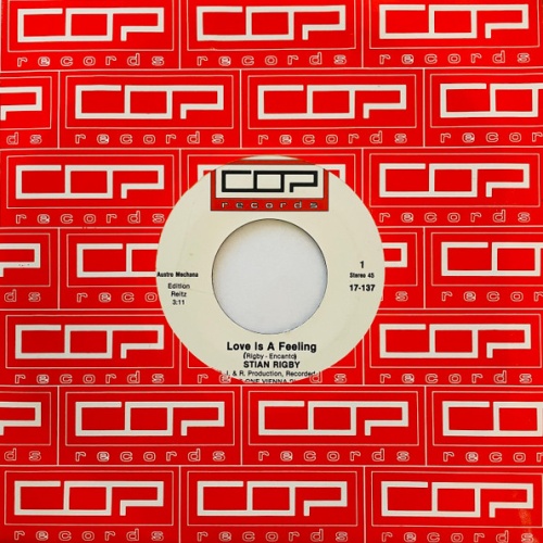 Vinyl / Stian Rigby - Love Is A Feeling
