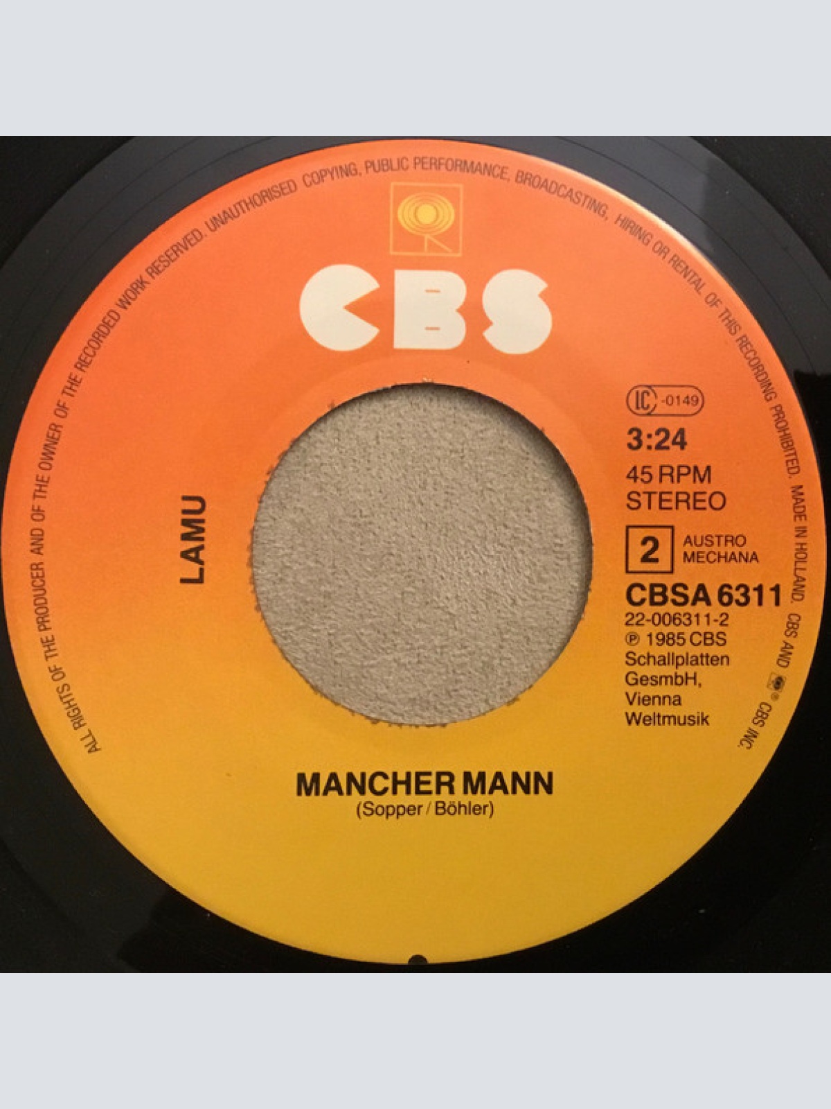 Vinyl / Lamu - Robin Hood