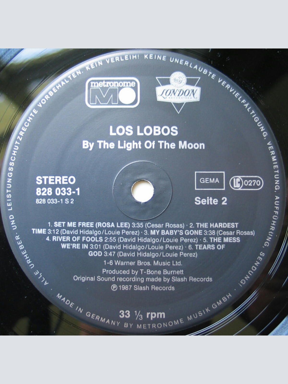 Vinyl / Los Lobos - By The Light Of The Moon