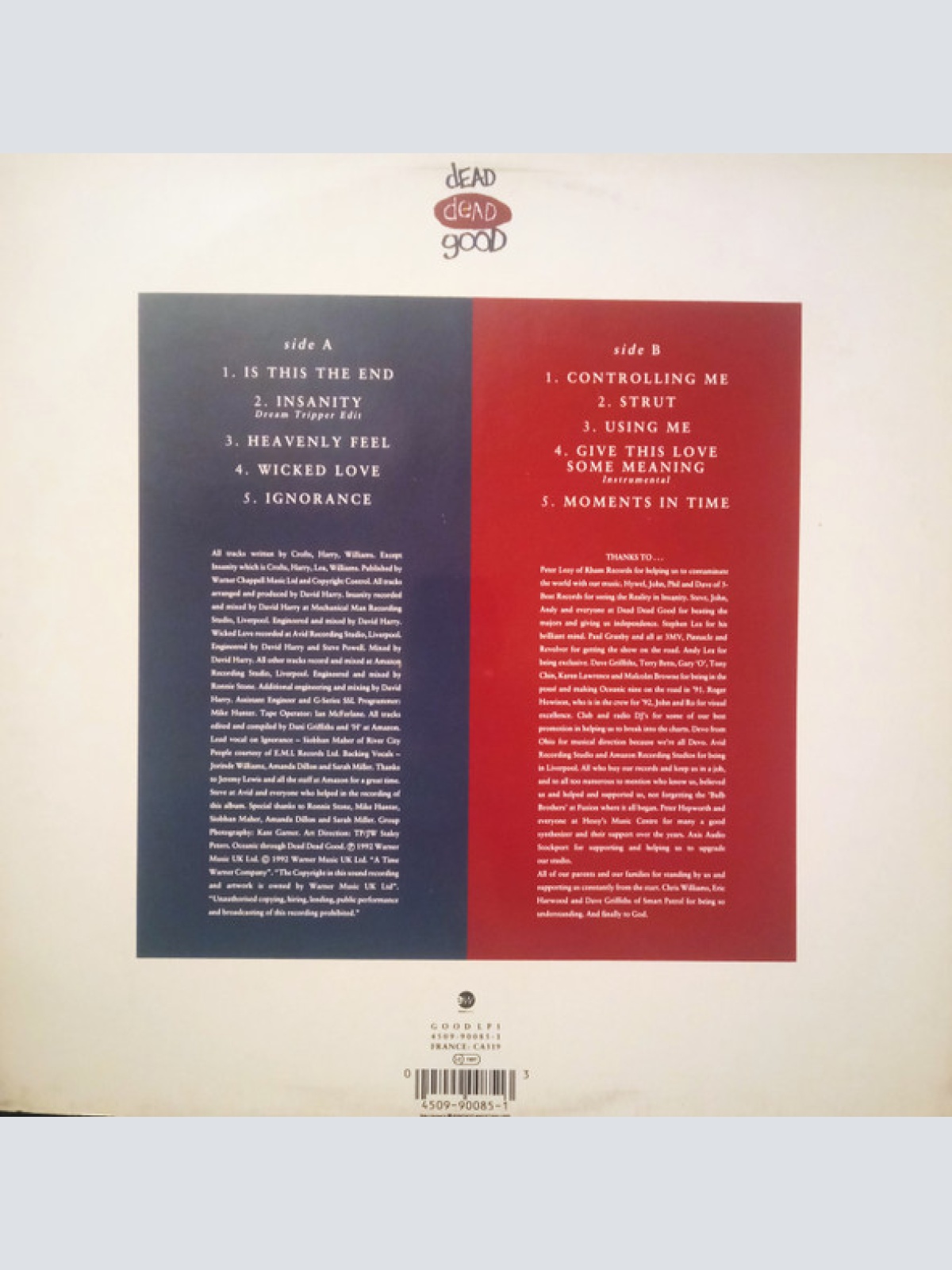 Vinyl / Oceanic - That Album By Oceanic