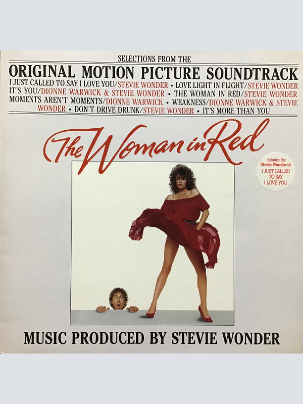 Vinyl / Stevie Wonder - The Woman In Red (Selections From The Original Motion Picture Soundtrack)