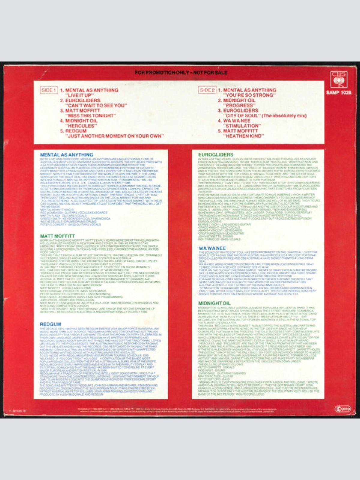 Vinyl / Various - Australia Rocks - It's A Young World