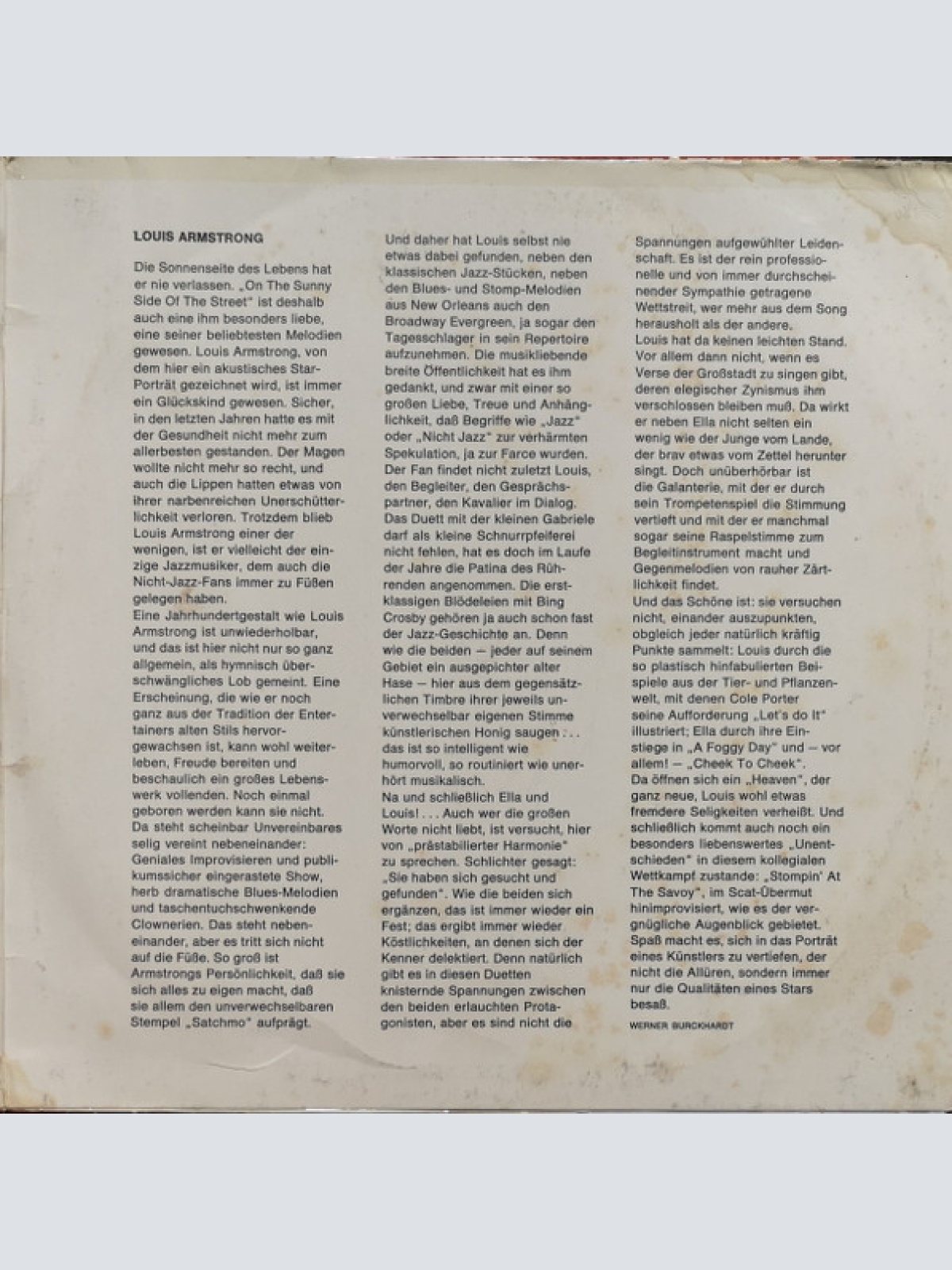 Vinyl / Louis Armstrong - Portrait