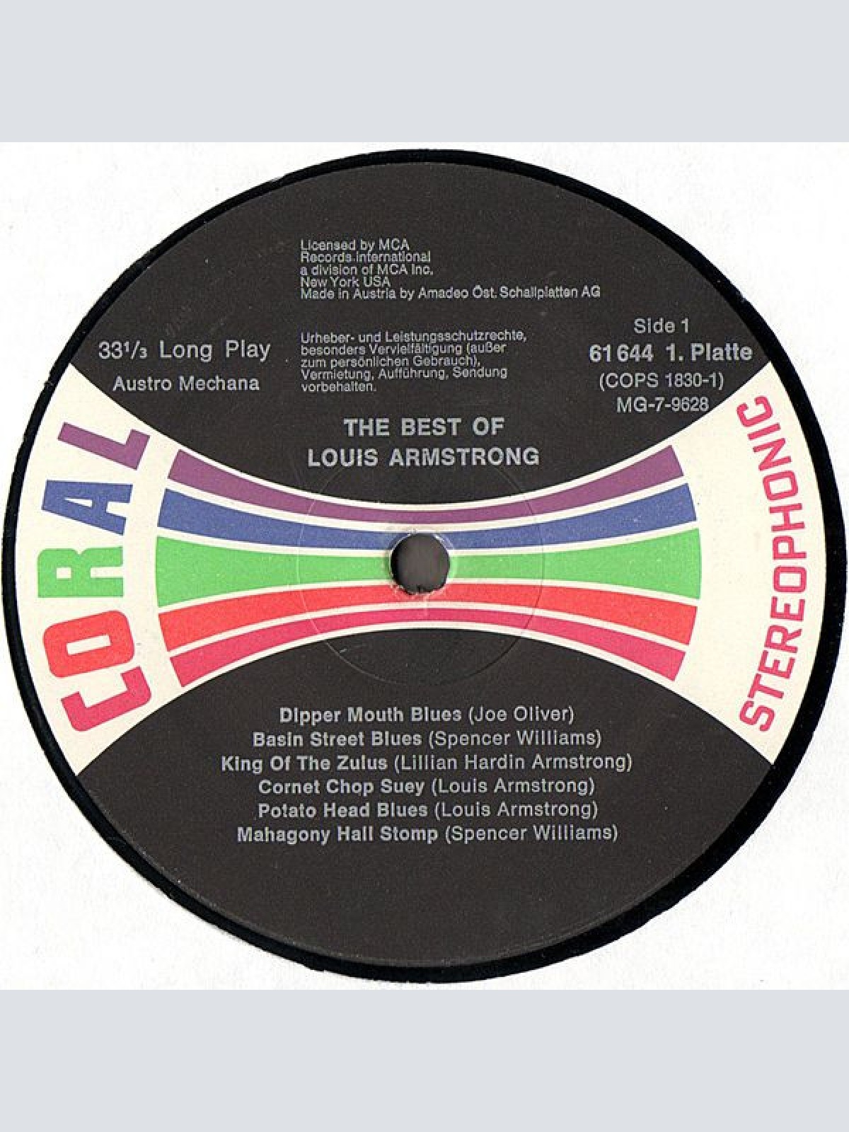 Vinyl / Louis Armstrong - The Best Of Louis Armstrong