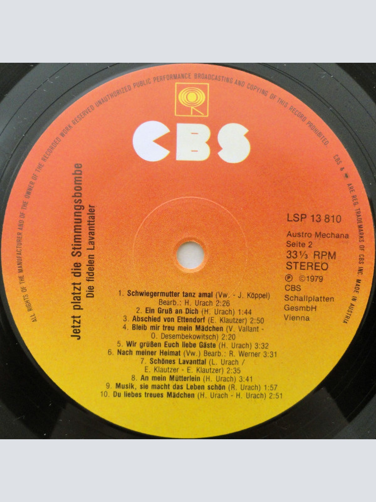 Vinyl / Die Fidelen Lavanttaler - Jetzt Platzt Die Stimmungsbombe! (20 Bomben Erfolge)