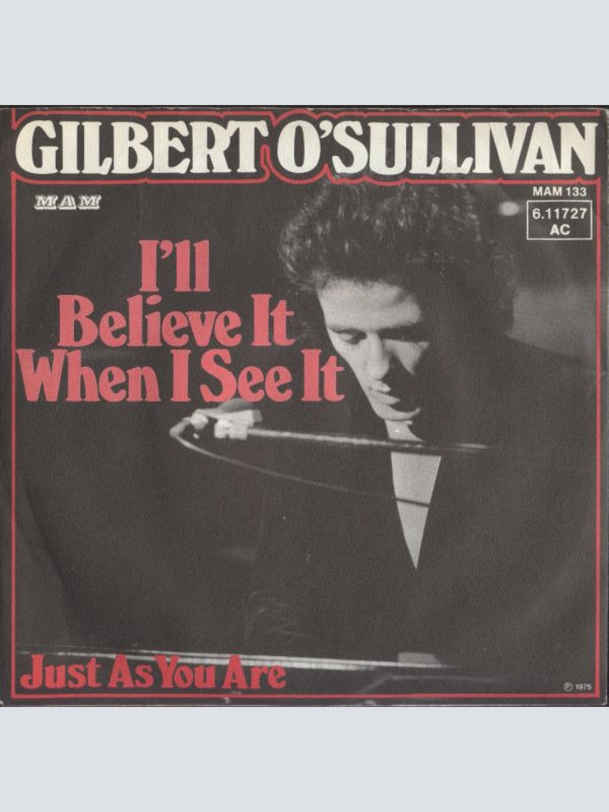 Vinyl / Gilbert O'Sullivan - I'll Believe It When I See It