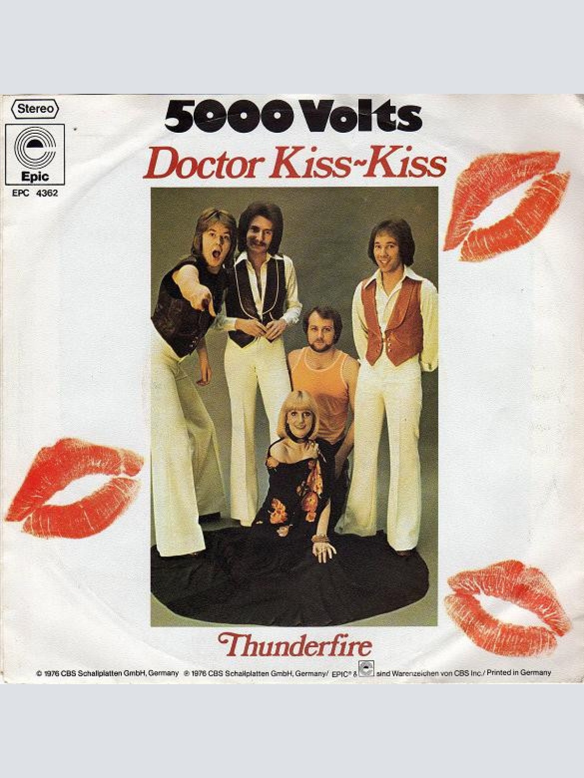 Vinyl / 5000 Volts - Doctor Kiss-Kiss