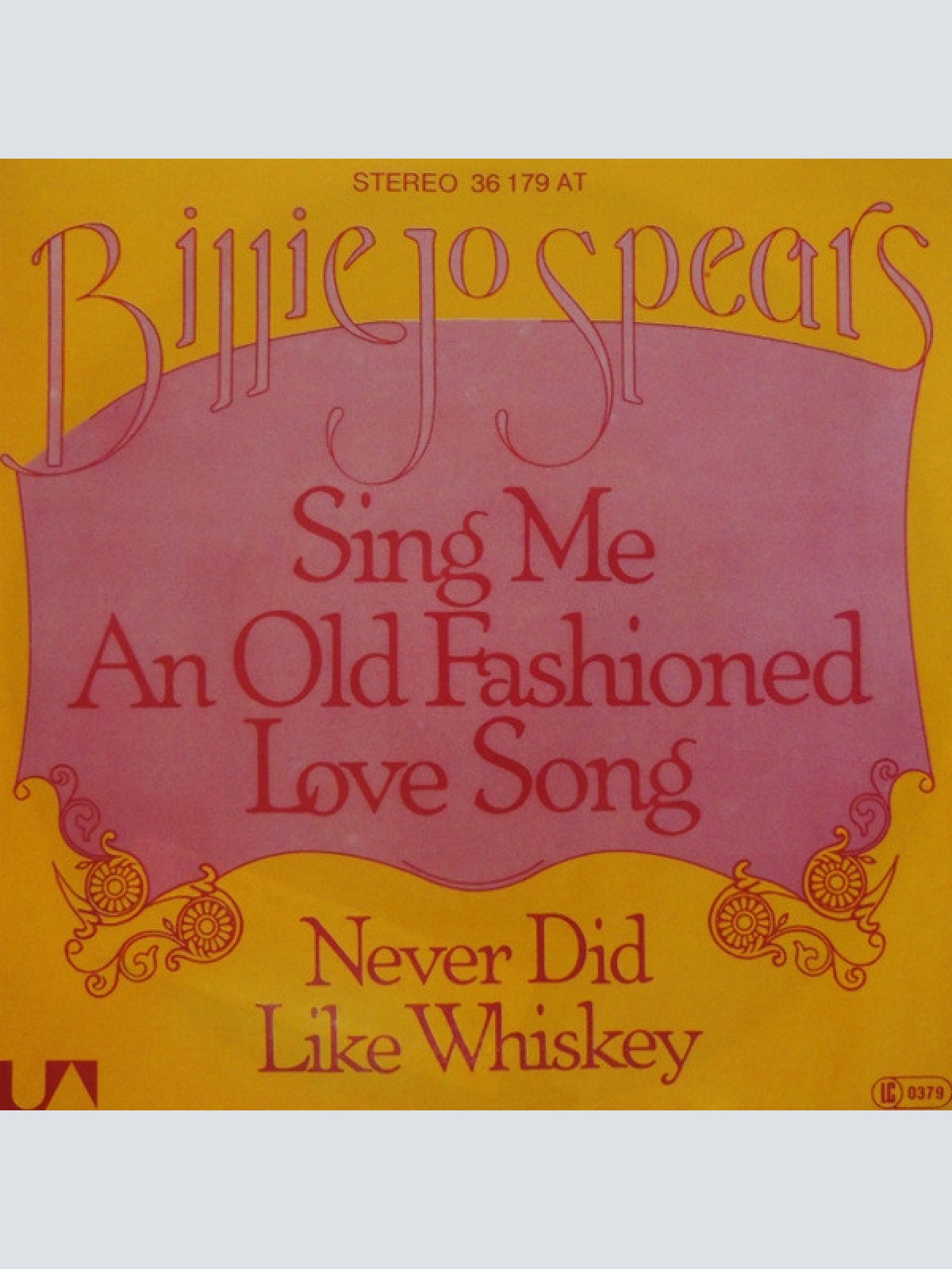 Vinyl / Billie Jo Spears - Sing Me An Old Fashioned Song