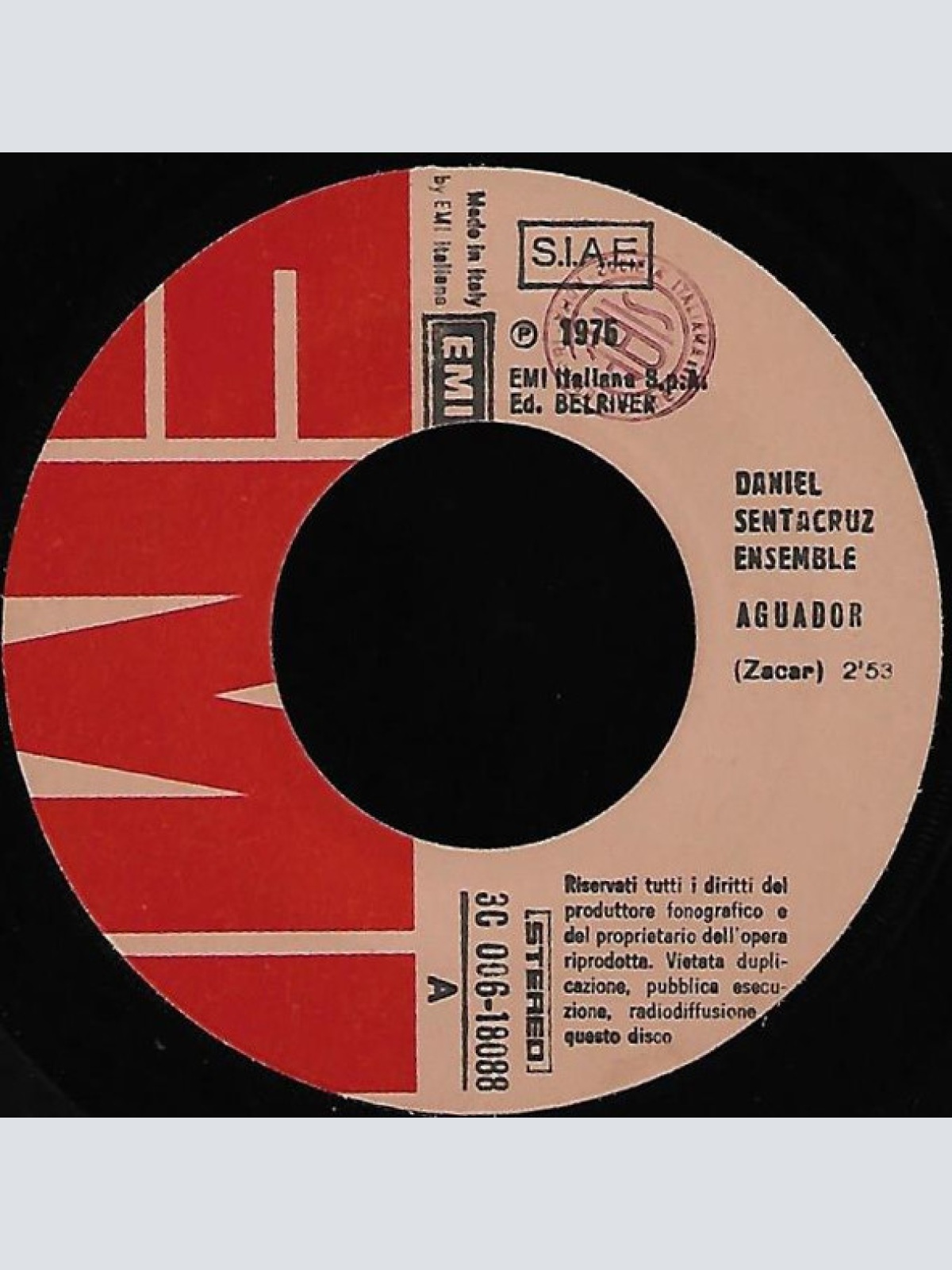 Vinyl / Daniel Sentacruz Ensemble - Aguador / Para Bailar Para Cantar
