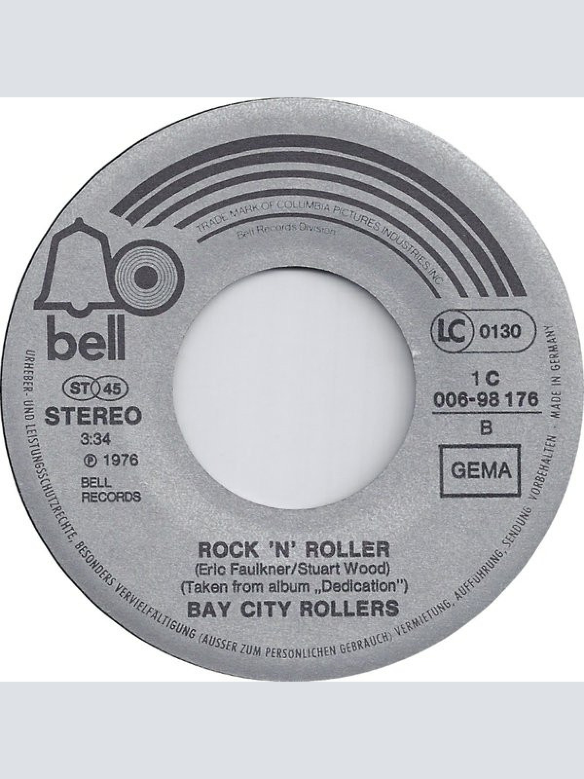 Vinyl / Bay City Rollers - I Only Wanna Be With You